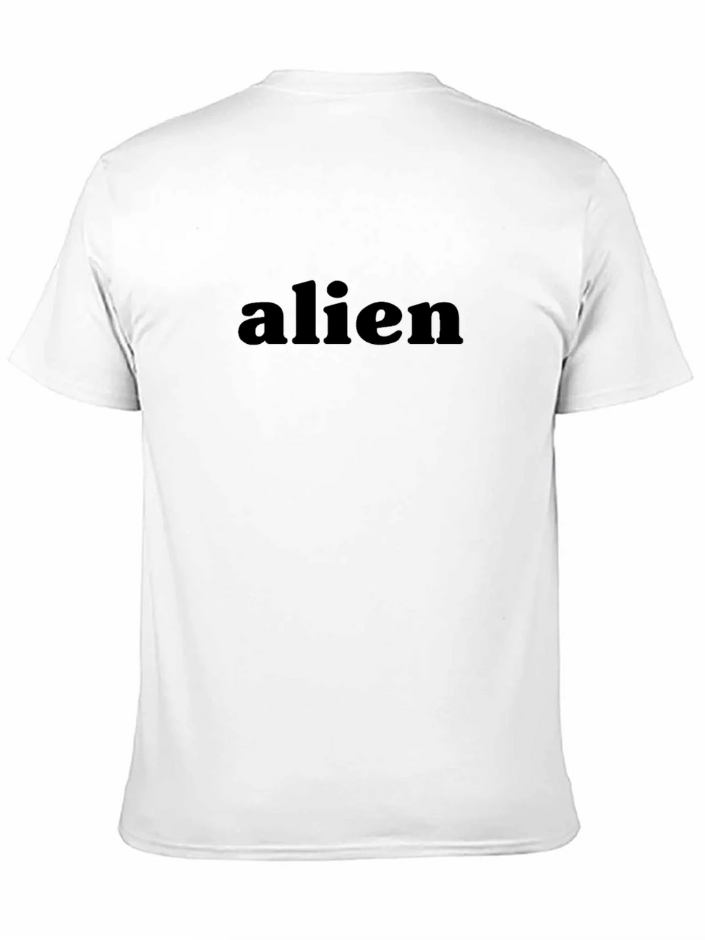 Alien Graphic Black T-Shirt - Modern Style product image 2