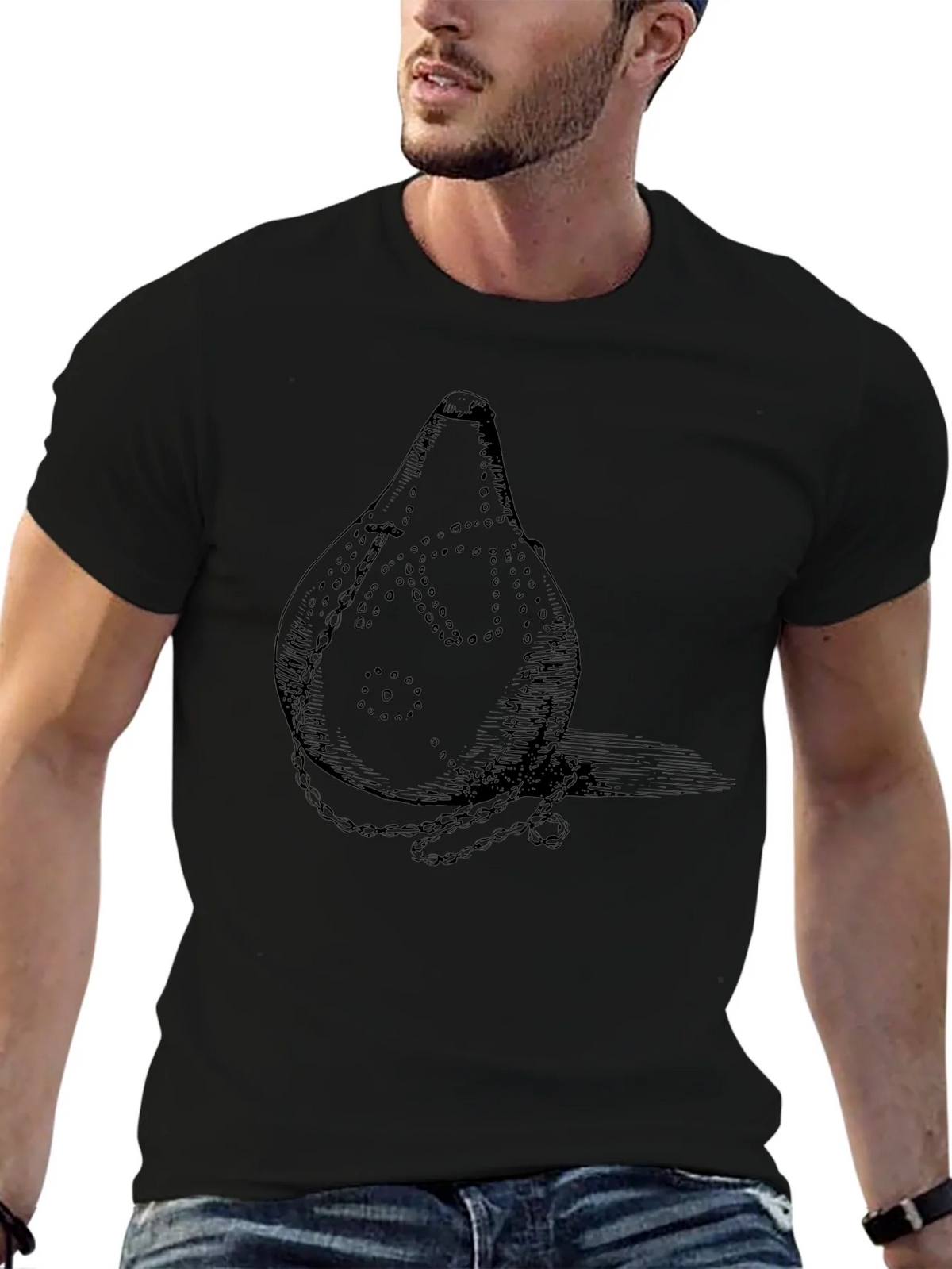Vintage Waterskin Graphic T-Shirt product image 9