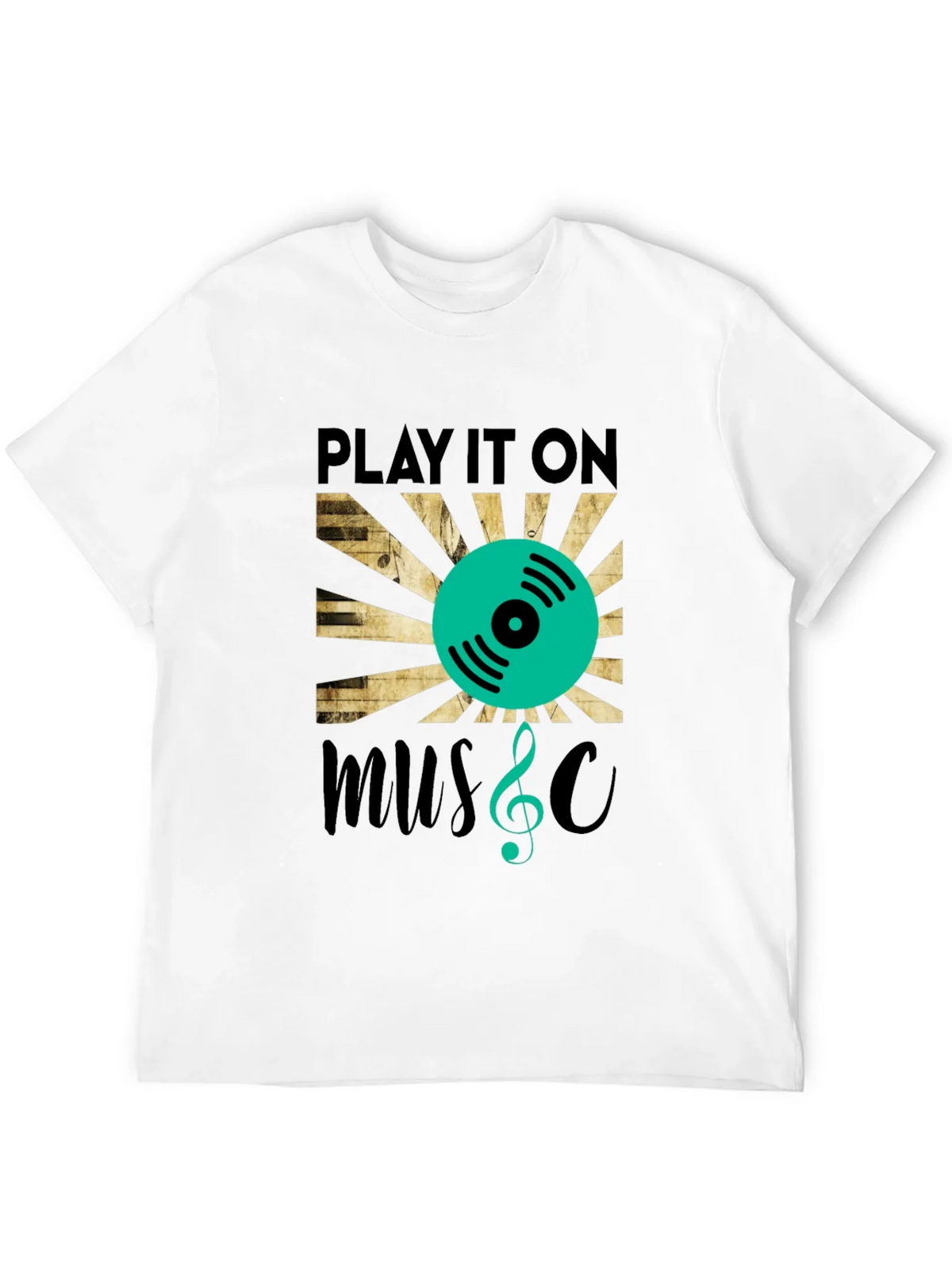 Play It On Music Graphic T-Shirt product image 2