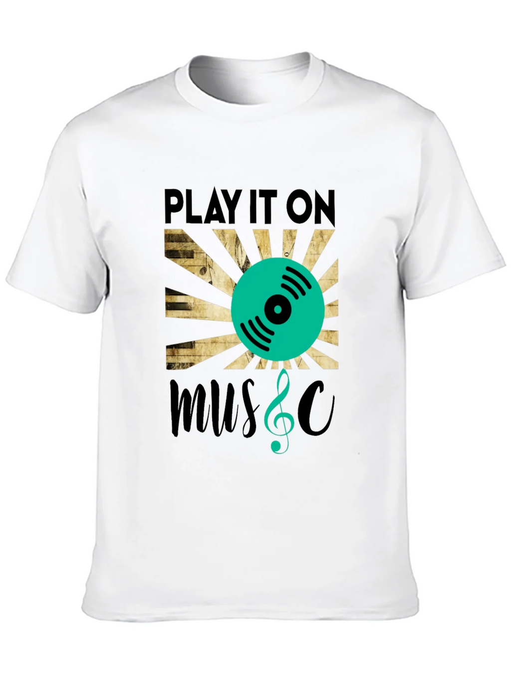 Play It On Music Graphic T-Shirt product image 11