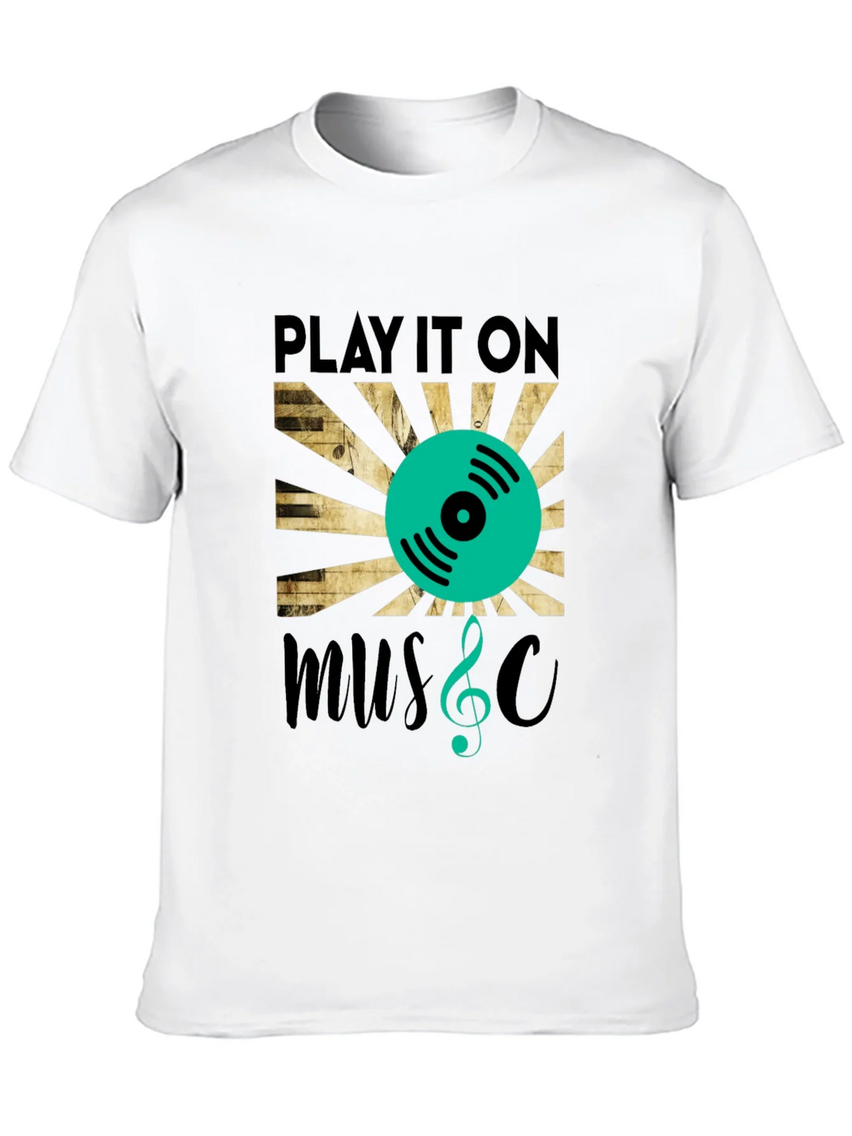 Play It On Music Graphic T-Shirt product image 11