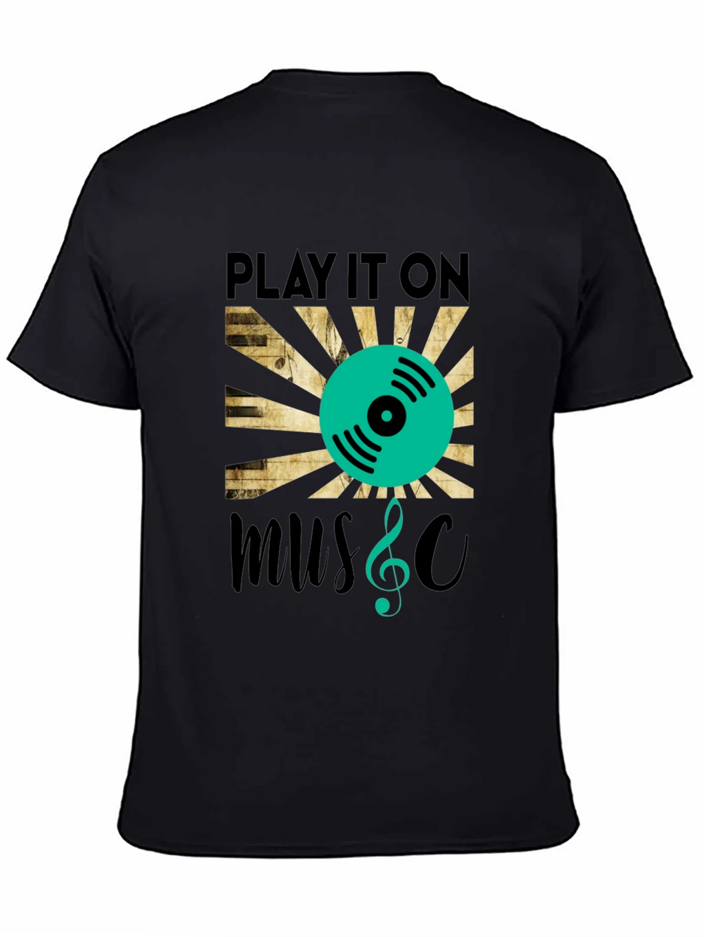 Play It On Music Graphic T-Shirt product image 6