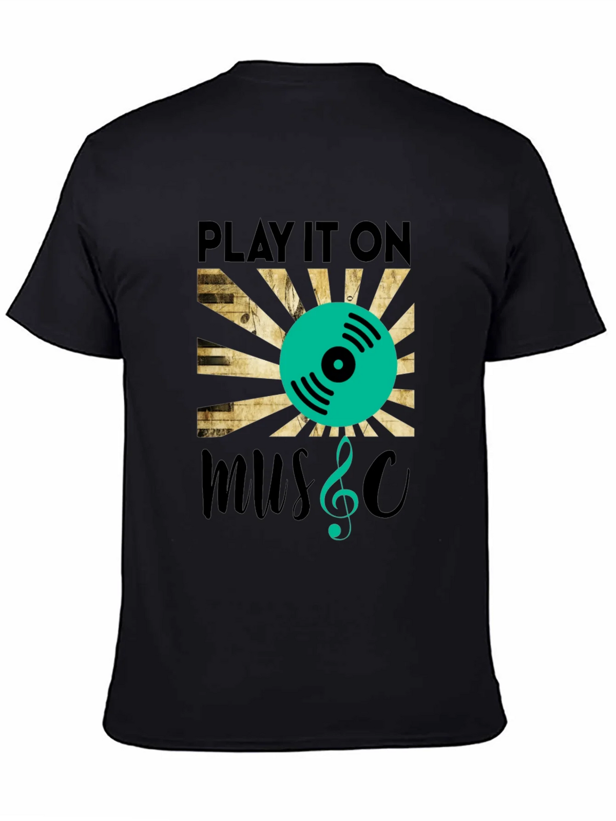 Play It On Music Graphic T-Shirt product image 6
