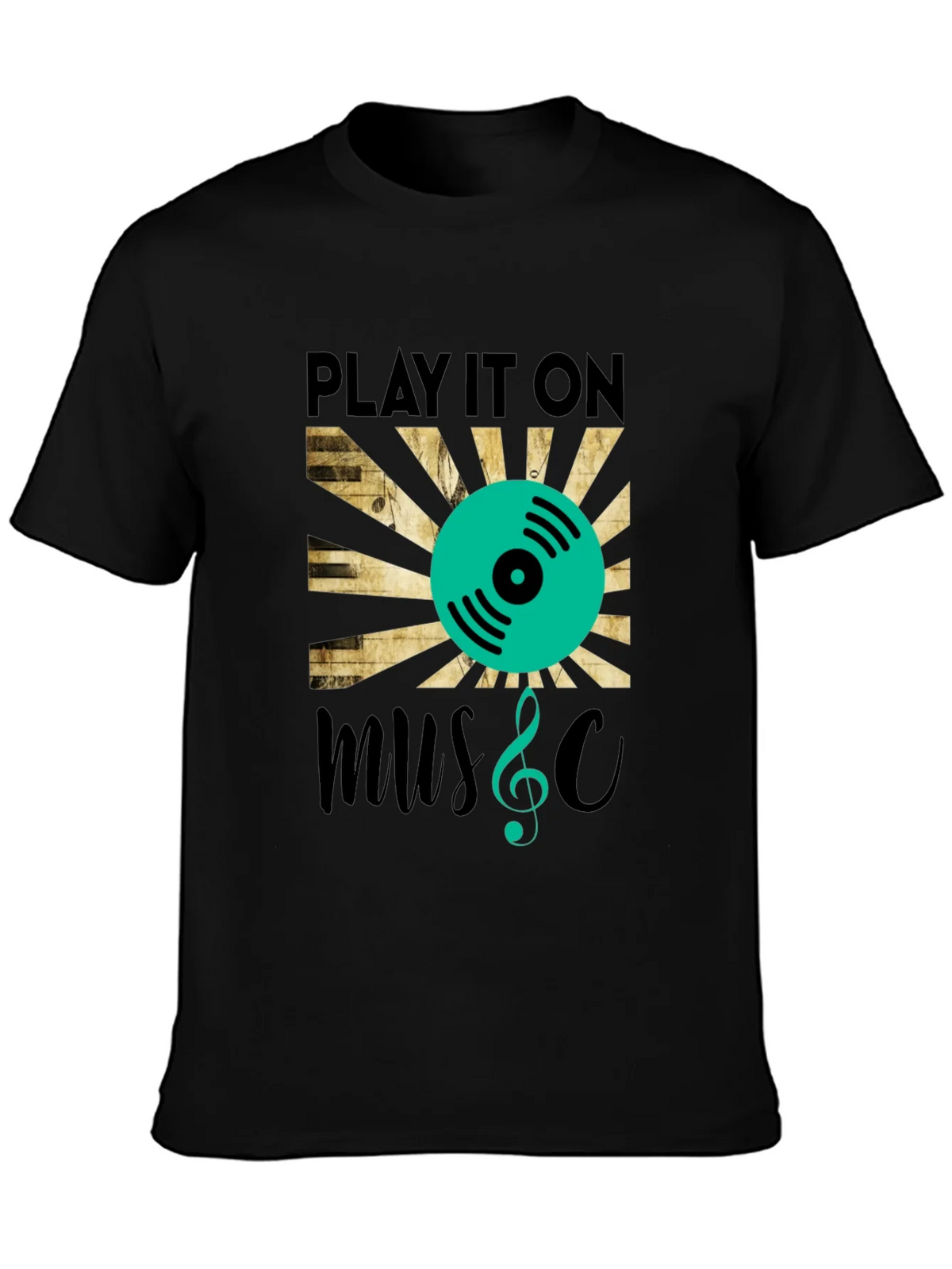 Play It On Music Graphic T-Shirt product image 5
