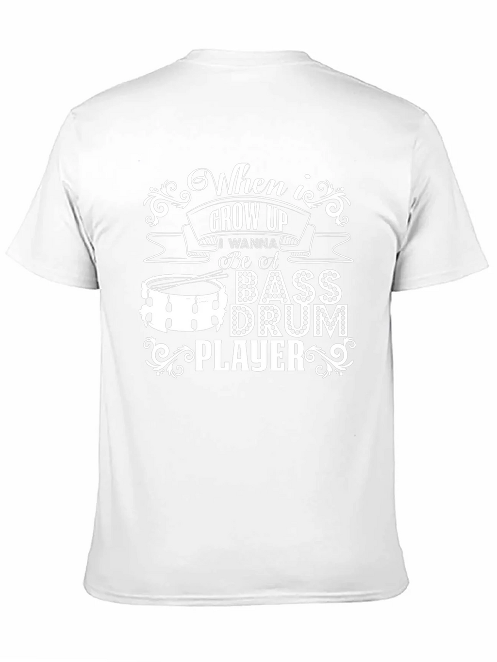 Bass Drum Player Graphic Tee - When I Grow Up product image 2