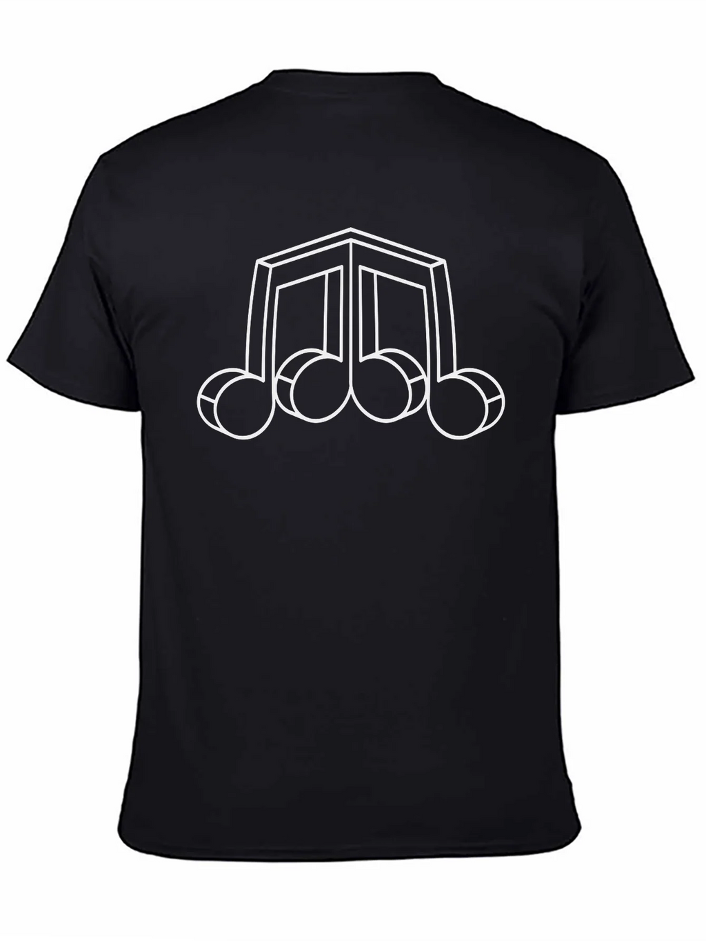 Abstract Music Note Graphic T-Shirt product image 7