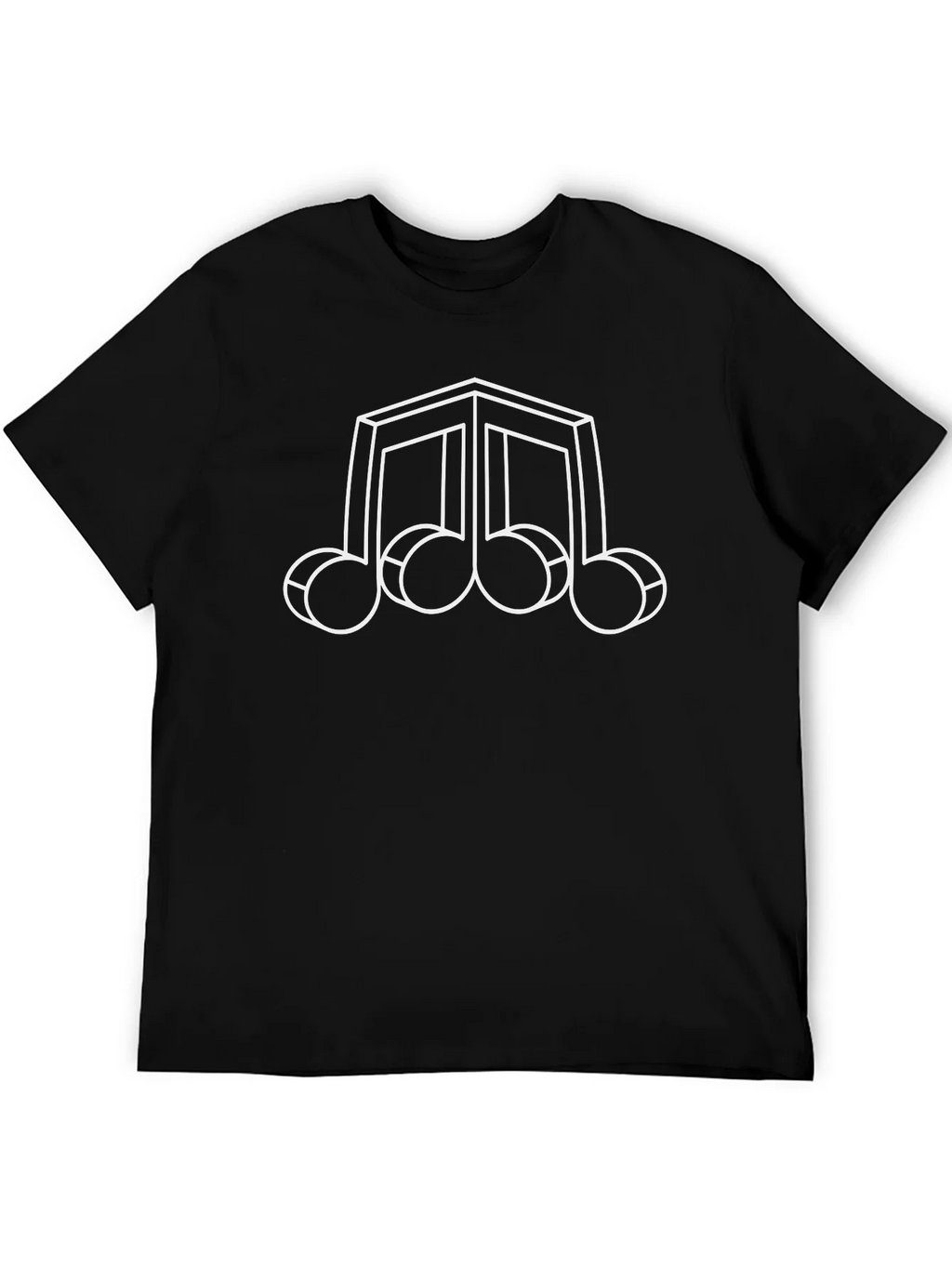 Abstract Music Note Graphic T-Shirt product image 8