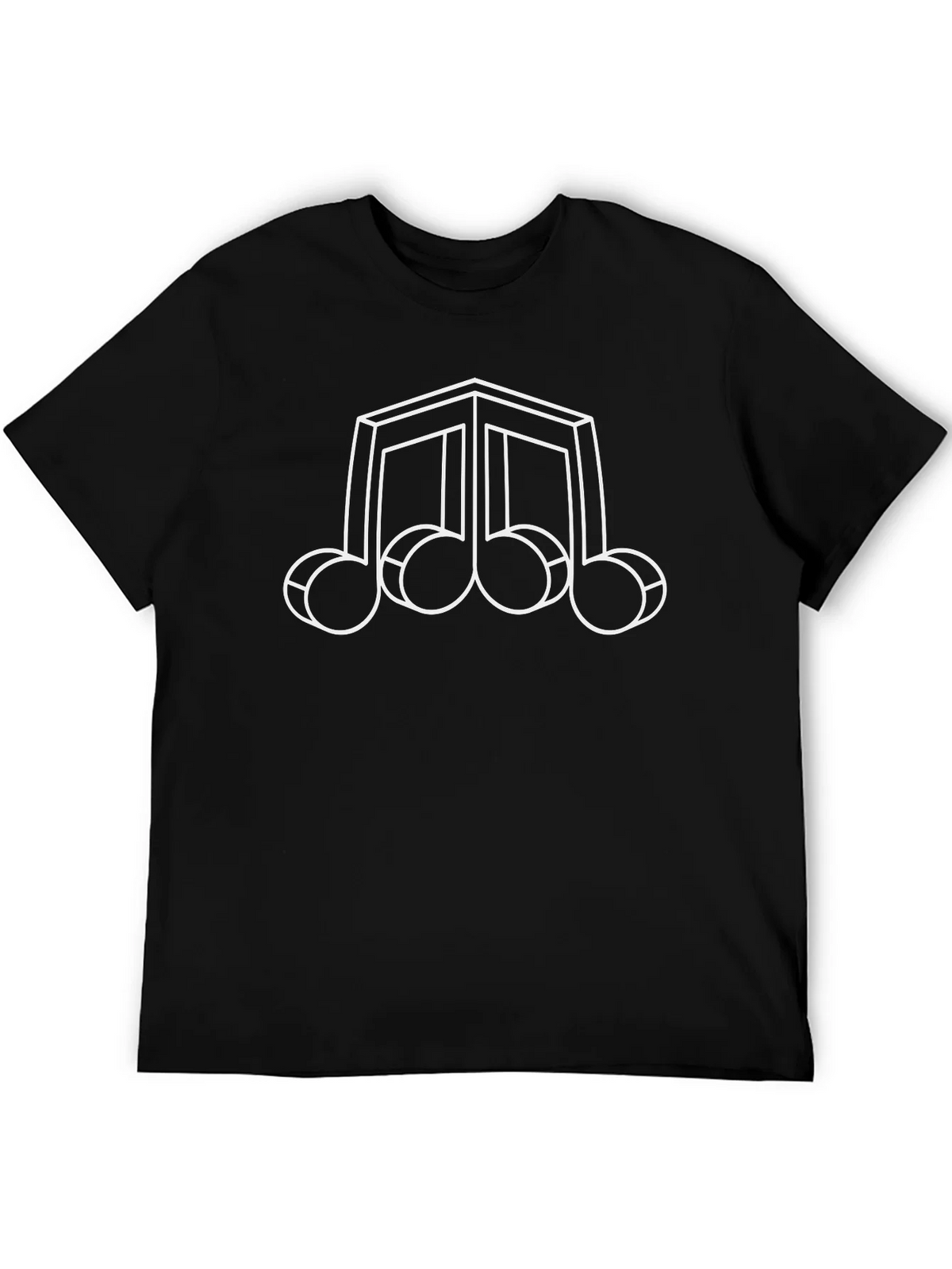 Abstract Music Note Graphic T-Shirt product image 8