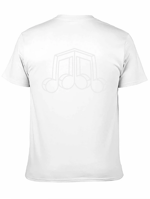 Abstract Music Note Graphic T-Shirt product image 2