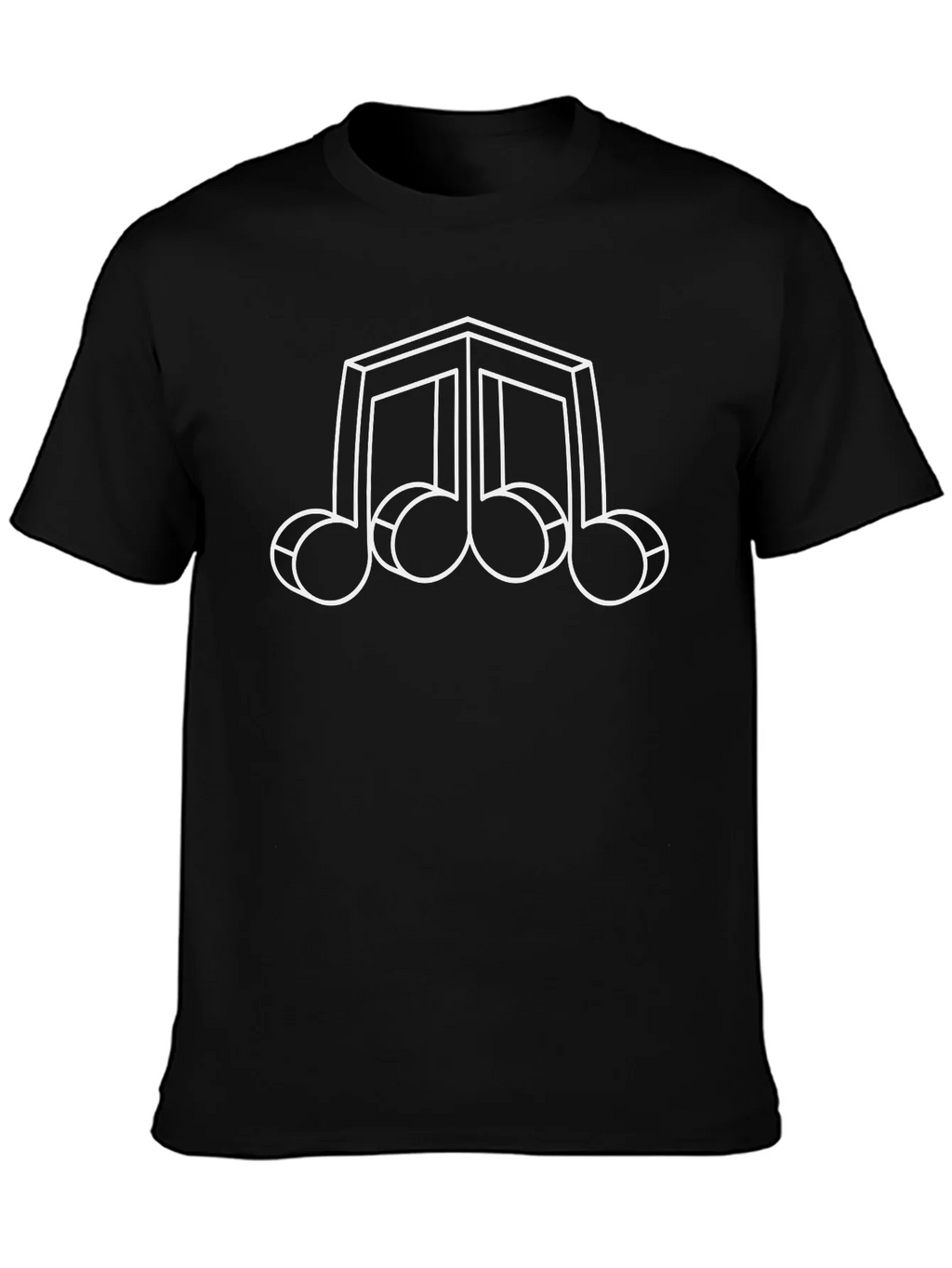 Abstract Music Note Graphic T-Shirt product image 6