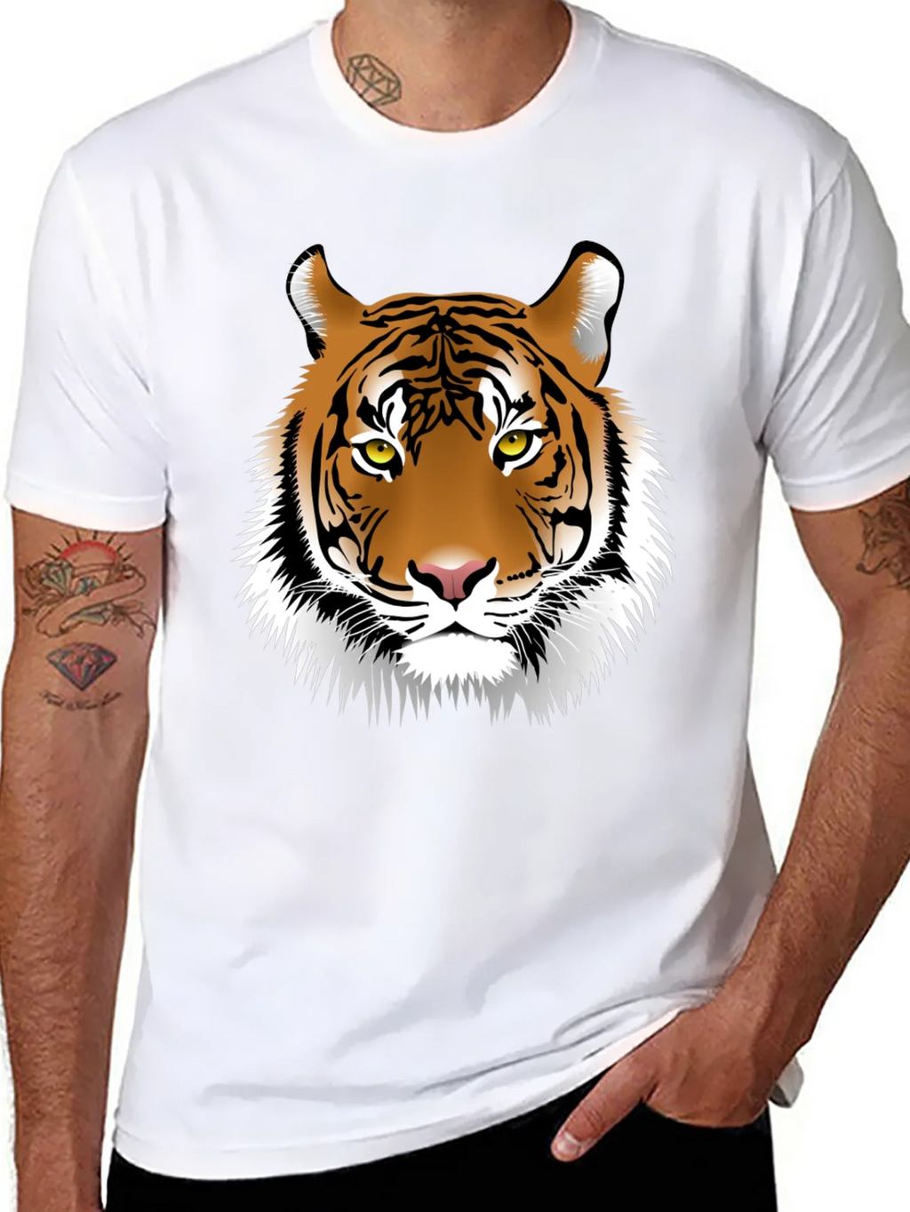 Tiger Graphic Tee - Black T-Shirt product image 10