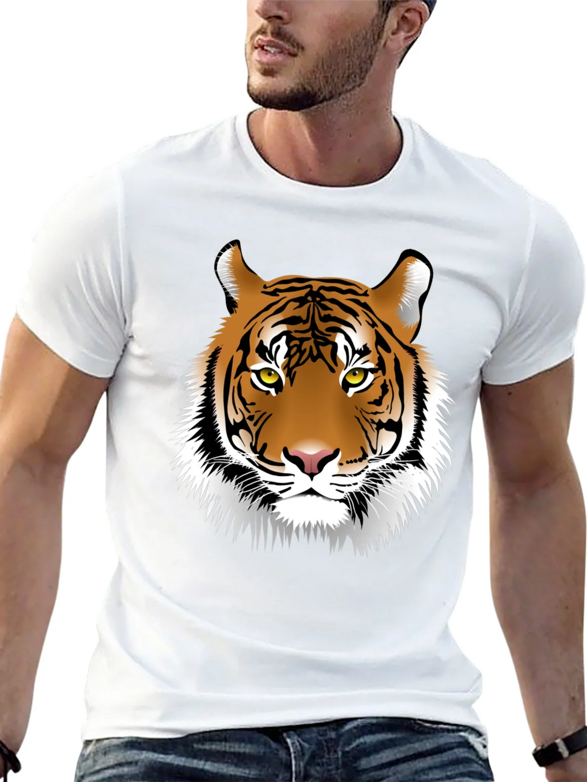 Tiger Graphic Tee - Black T-Shirt product image 4