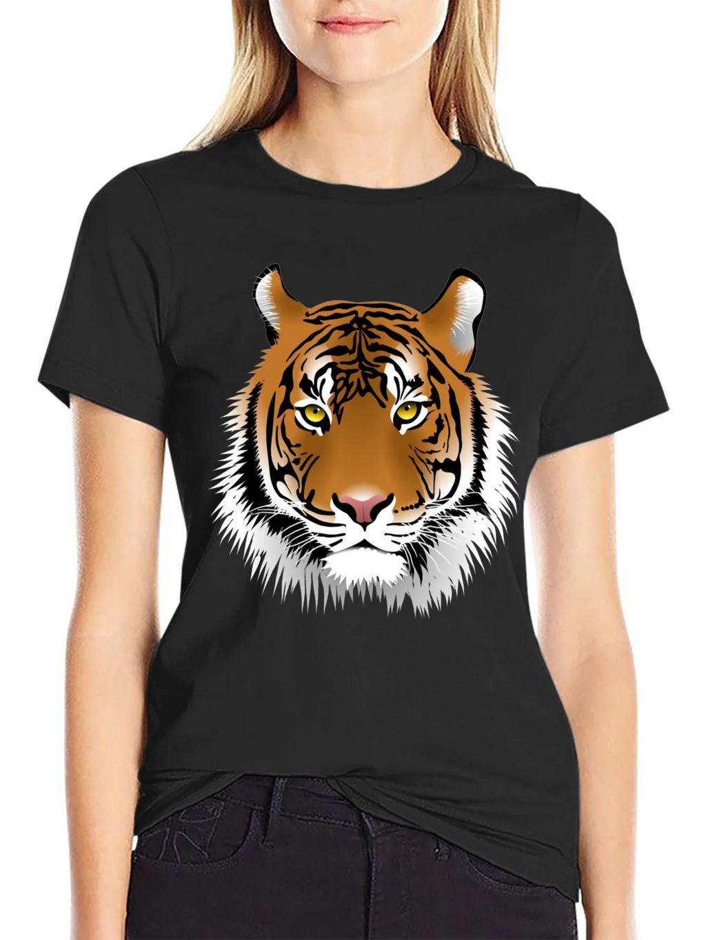 Tiger Graphic Tee - Black T-Shirt product image 5