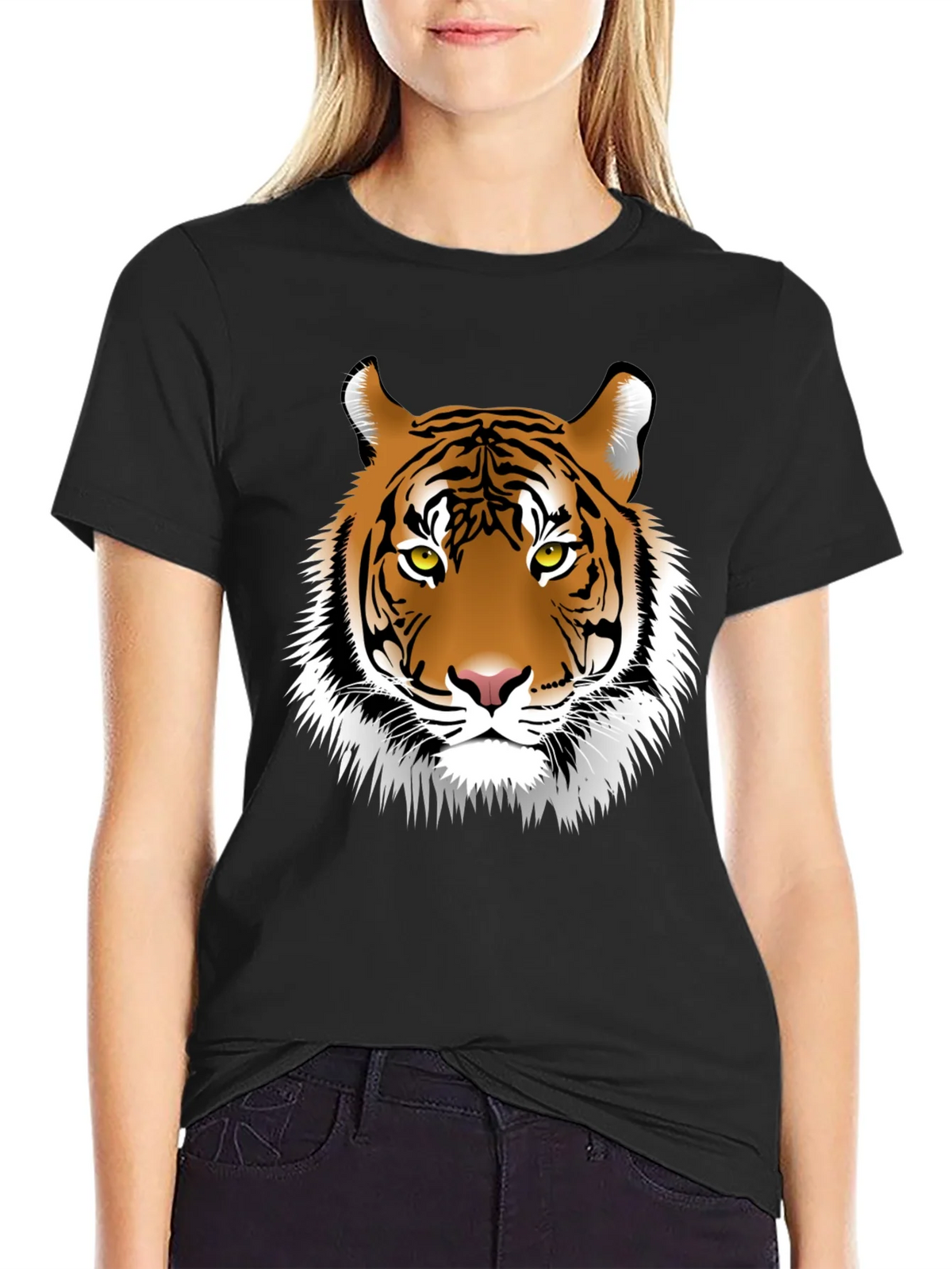 Tiger Graphic Tee - Black T-Shirt product image 5
