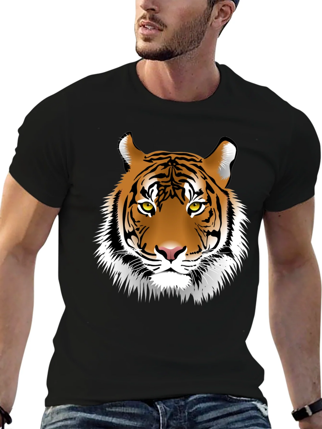 Tiger Graphic Tee - Black T-Shirt product image 9