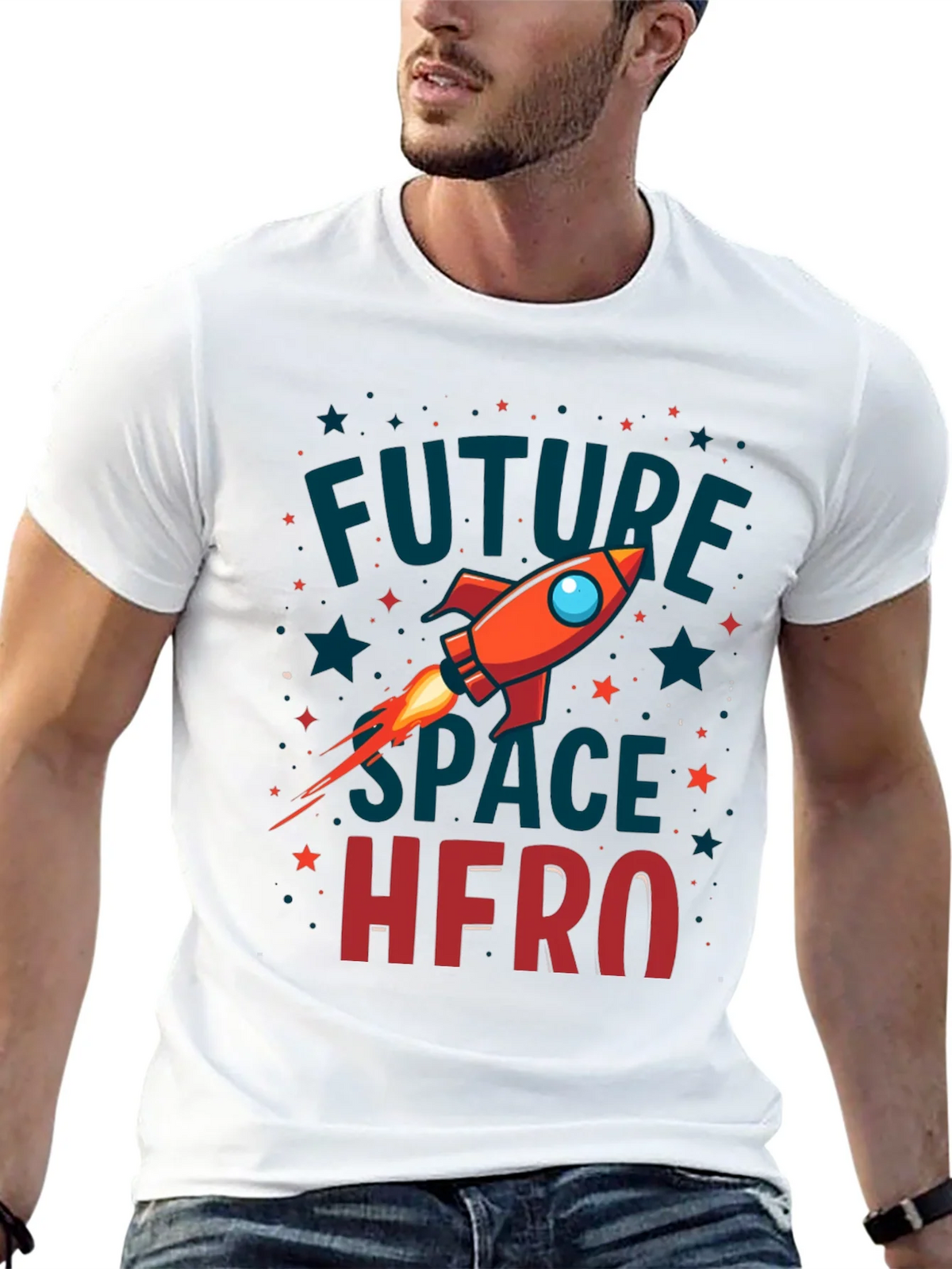 Future Space Hero Graphic Tee product image 4