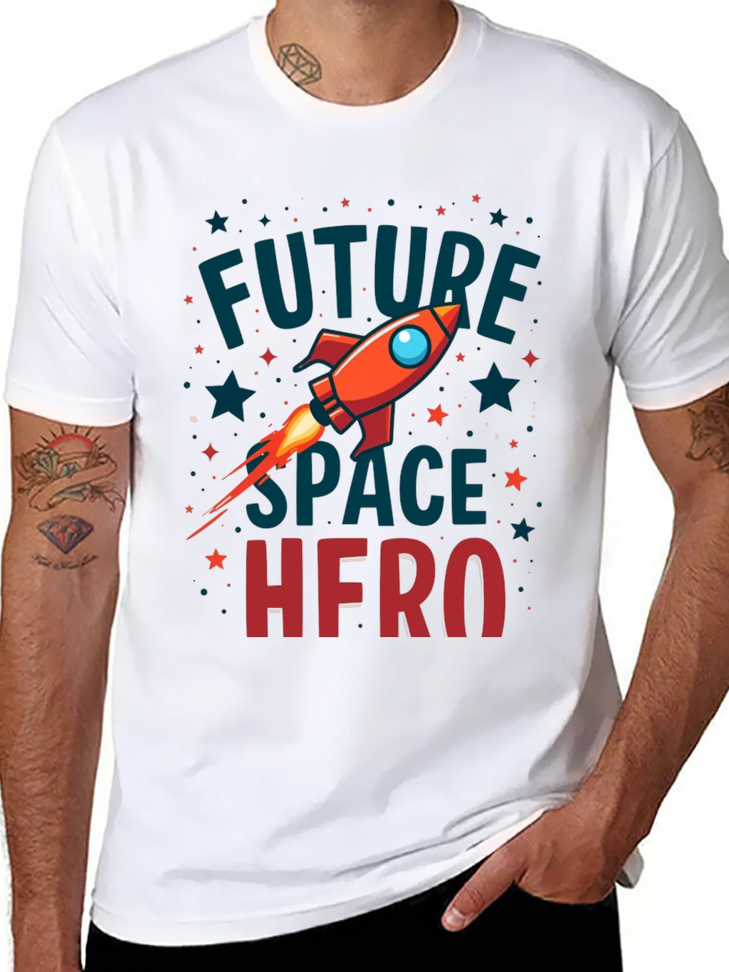Future Space Hero Graphic Tee product image 10