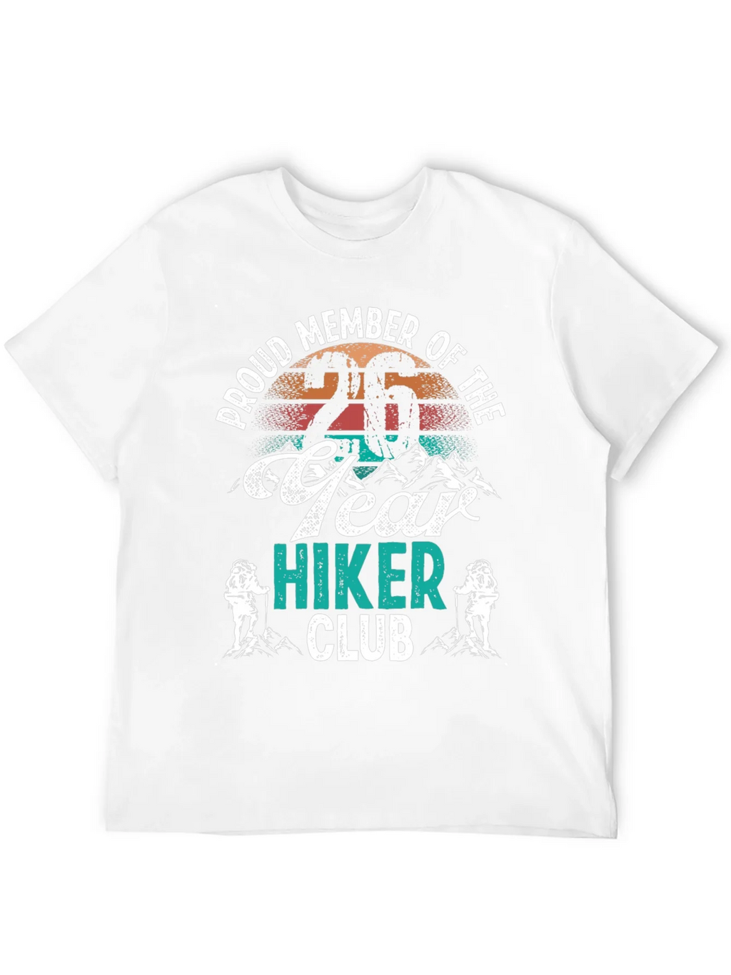 Proud Member 26 Year Hiker Club Graphic Tee product image 3