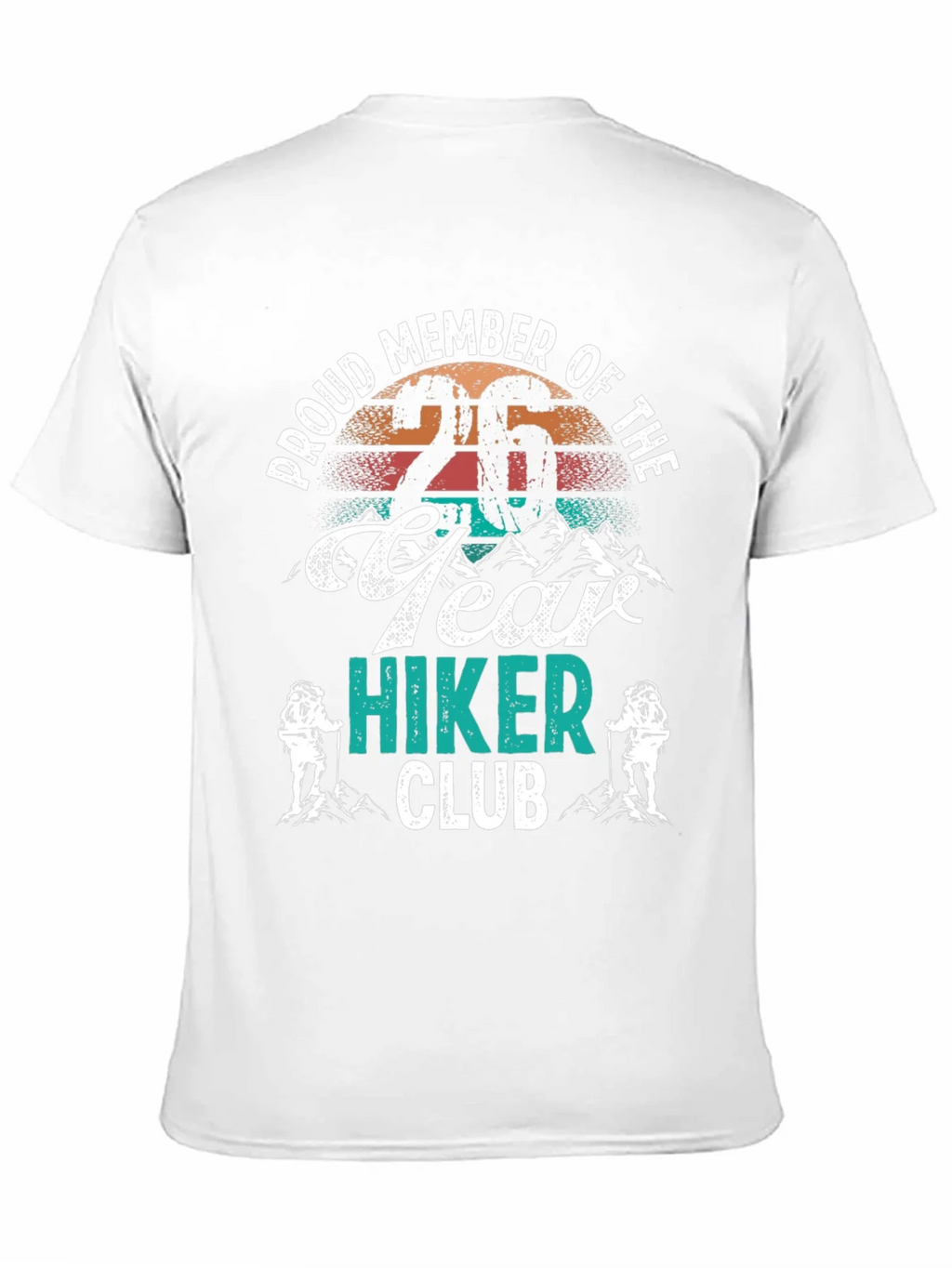 Proud Member 26 Year Hiker Club Graphic Tee product image 2