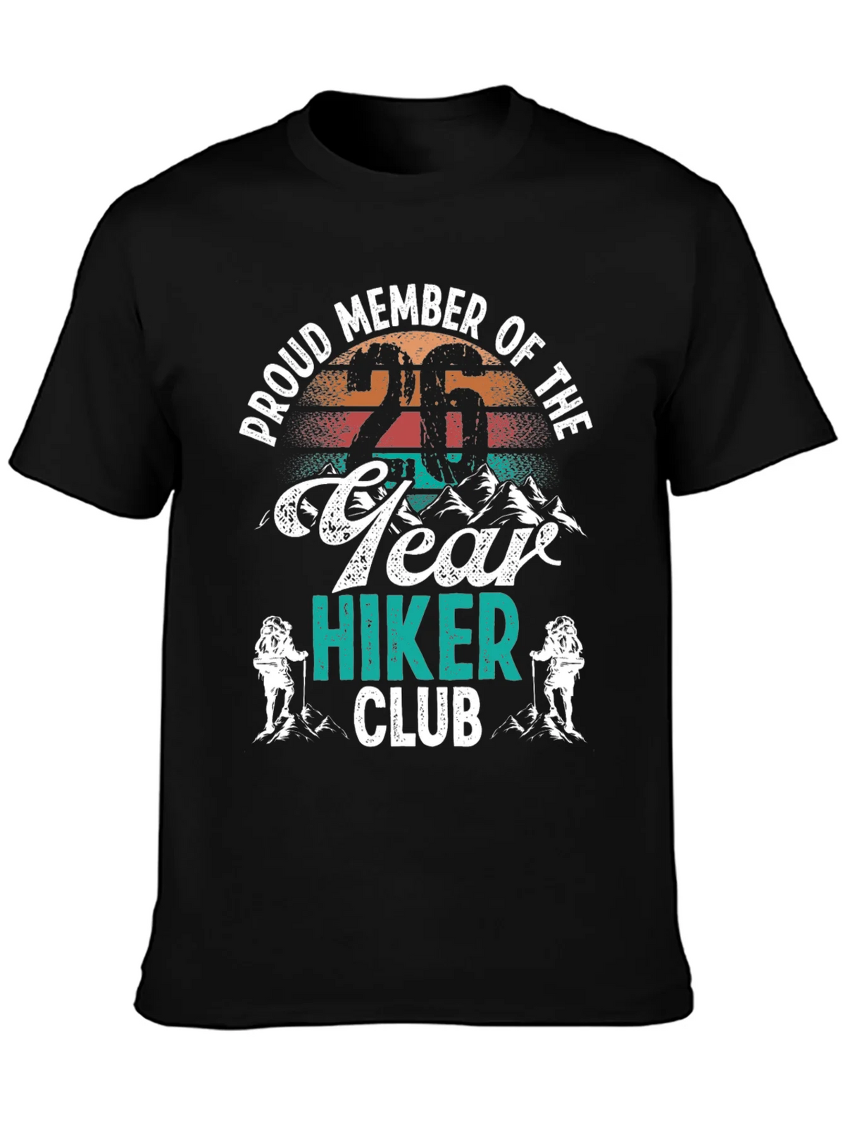 Proud Member 26 Year Hiker Club Graphic Tee product image 6