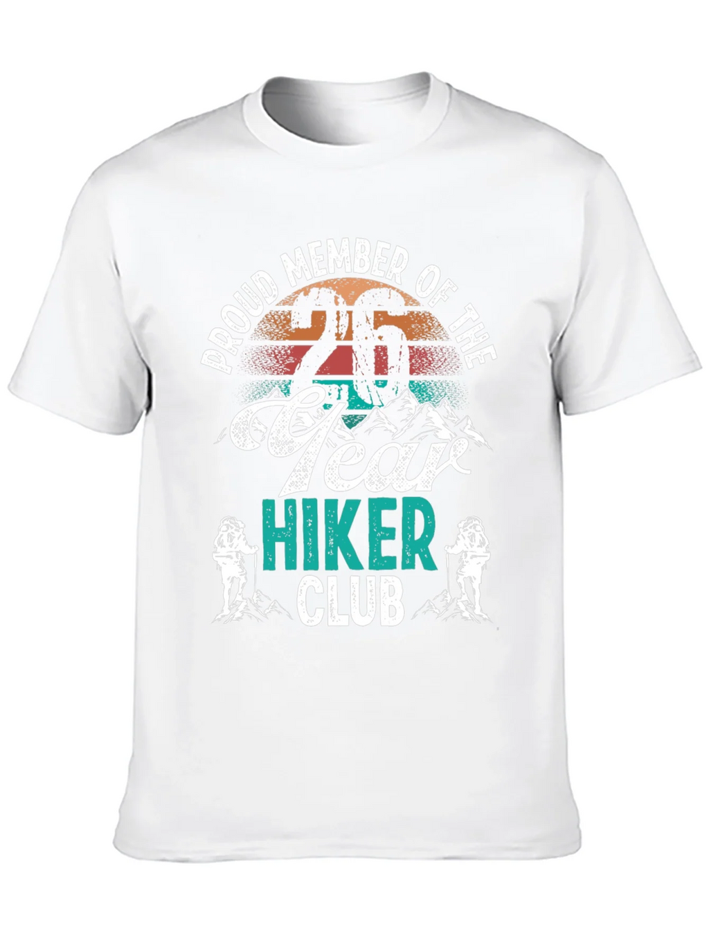 Proud Member 26 Year Hiker Club Graphic Tee product image 12