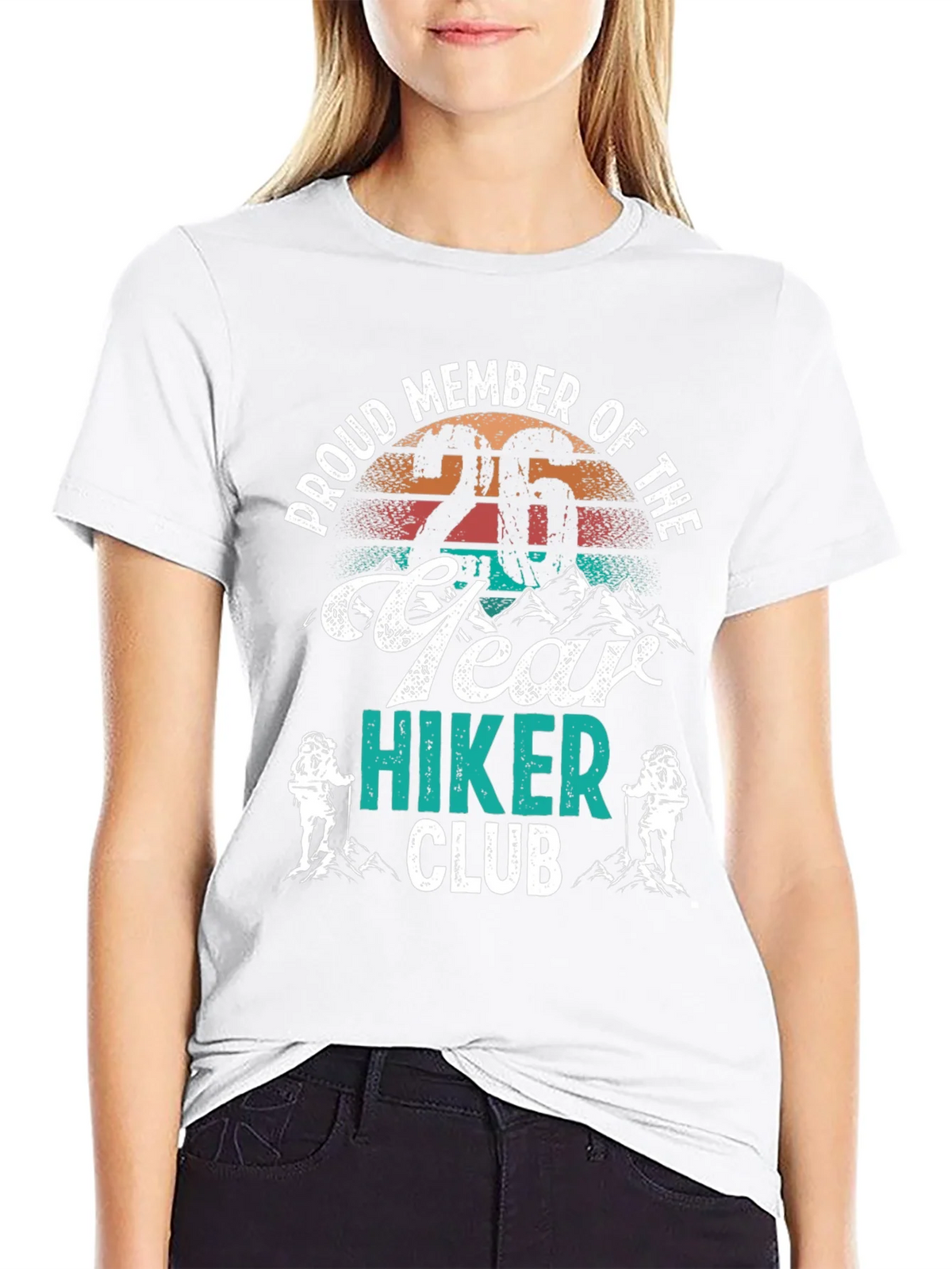 Proud Member 26 Year Hiker Club Graphic Tee product image 11