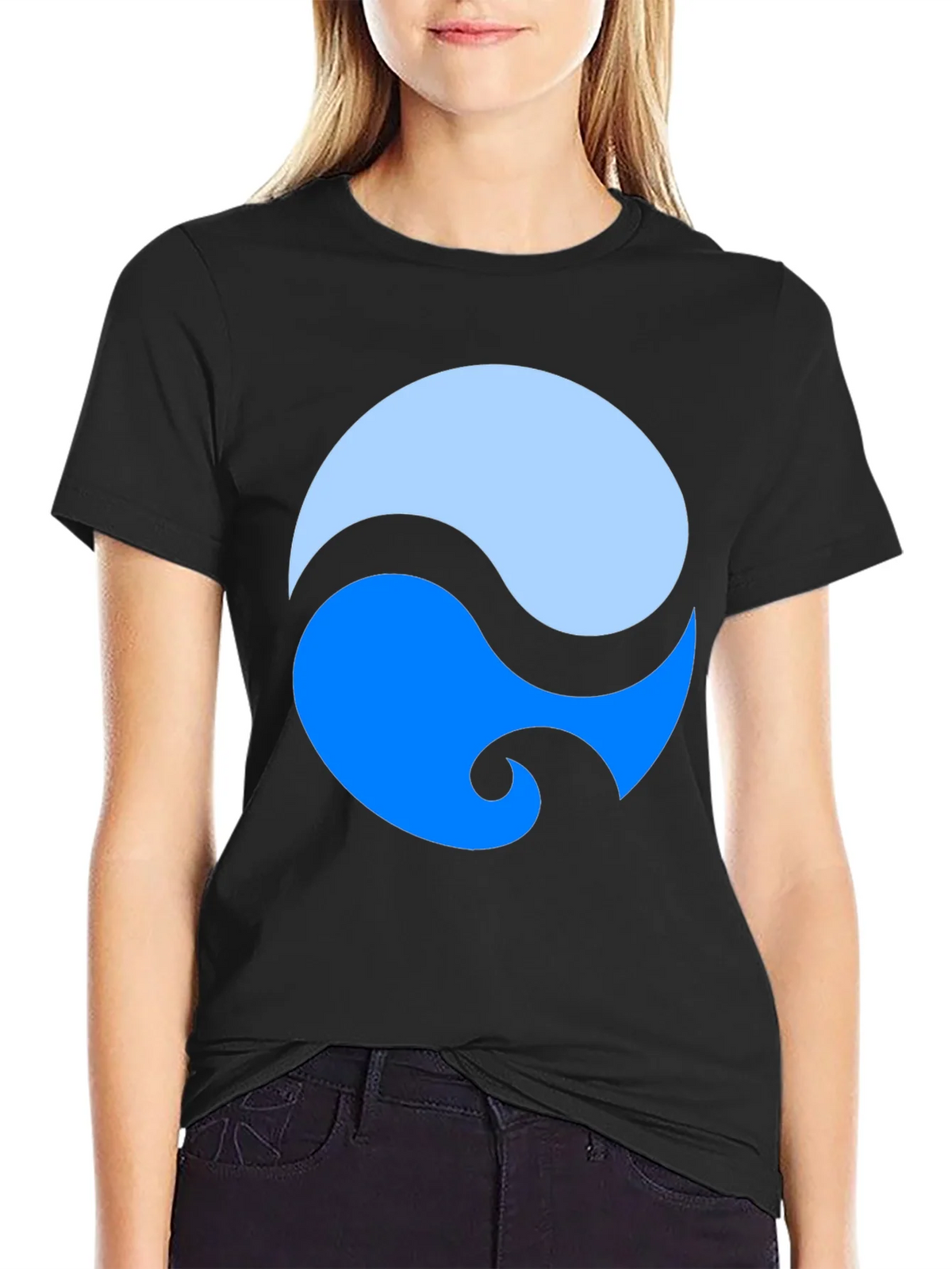 Yin Yang Style Graphic Tee - Modern Design product image 5