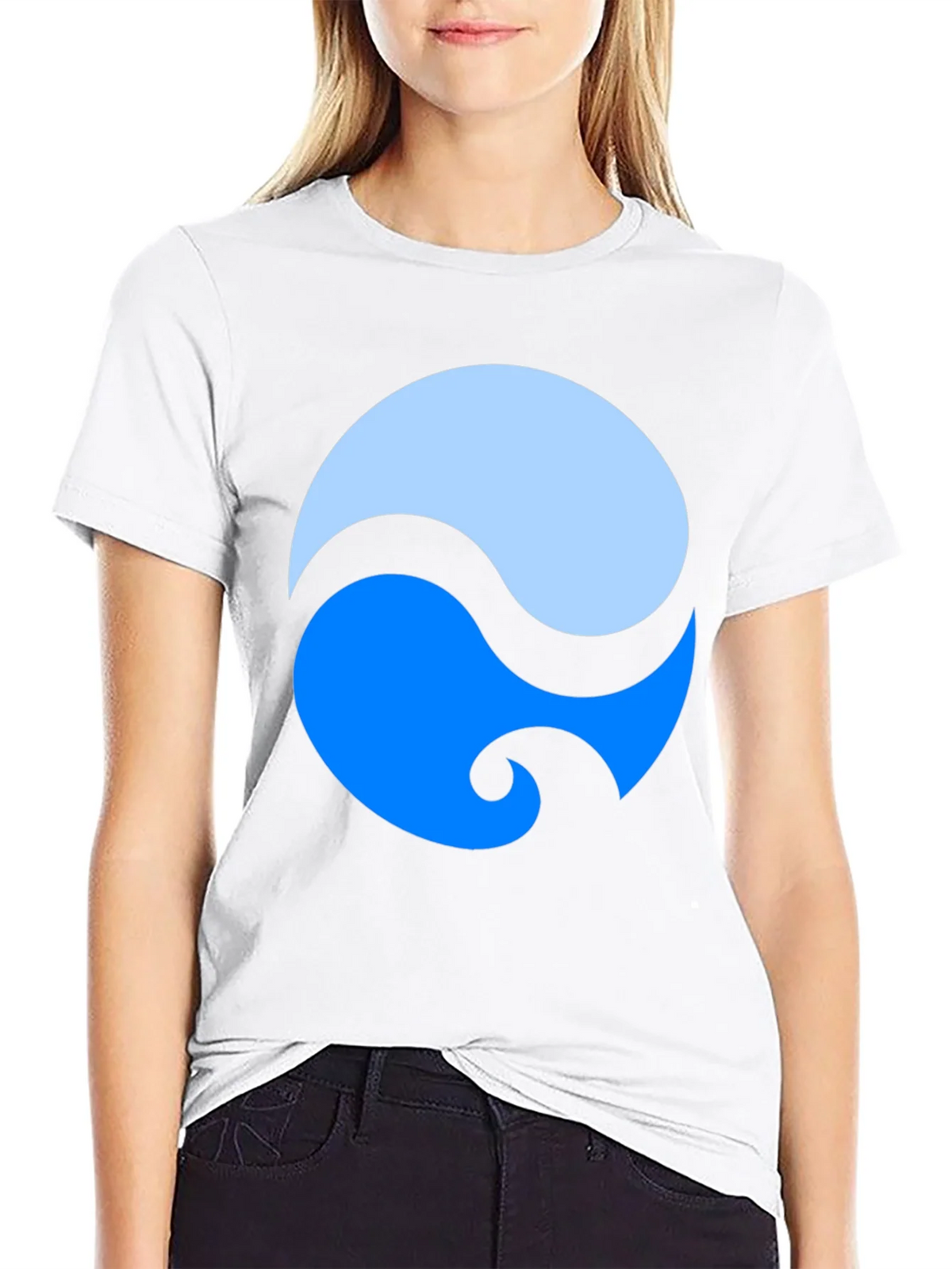Yin Yang Style Graphic Tee - Modern Design product image 11