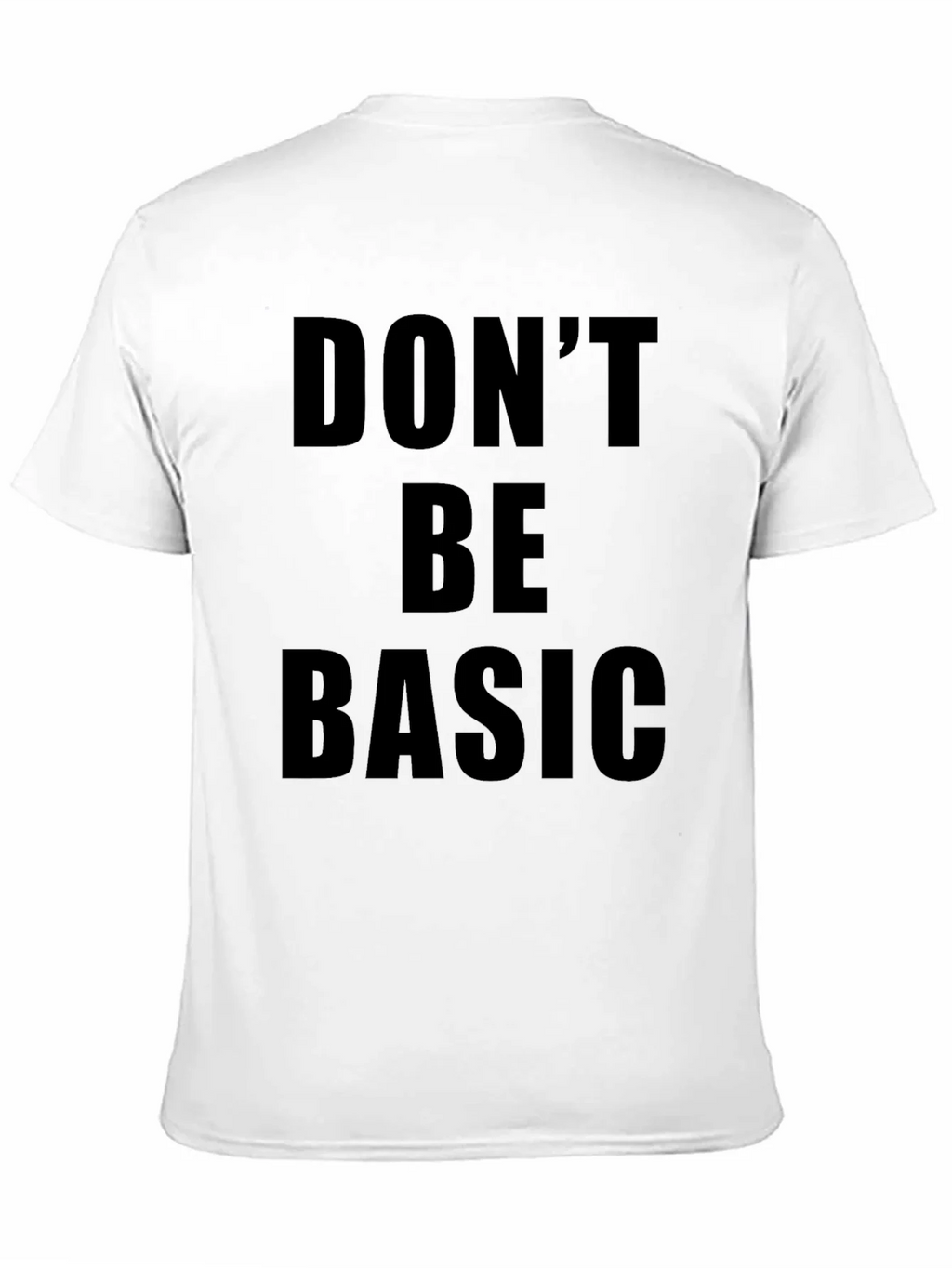 Dont Be Basic Graphic Tee - Black product image 10