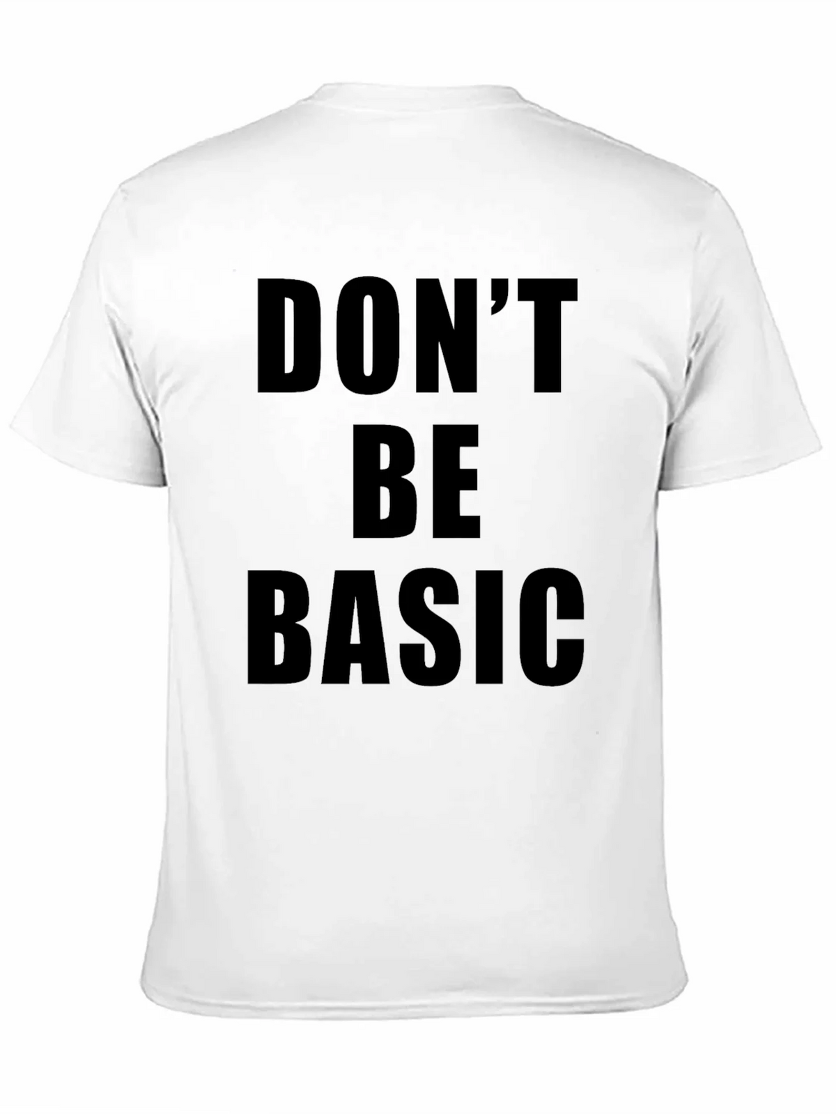 Dont Be Basic Graphic Tee - Black product image 10