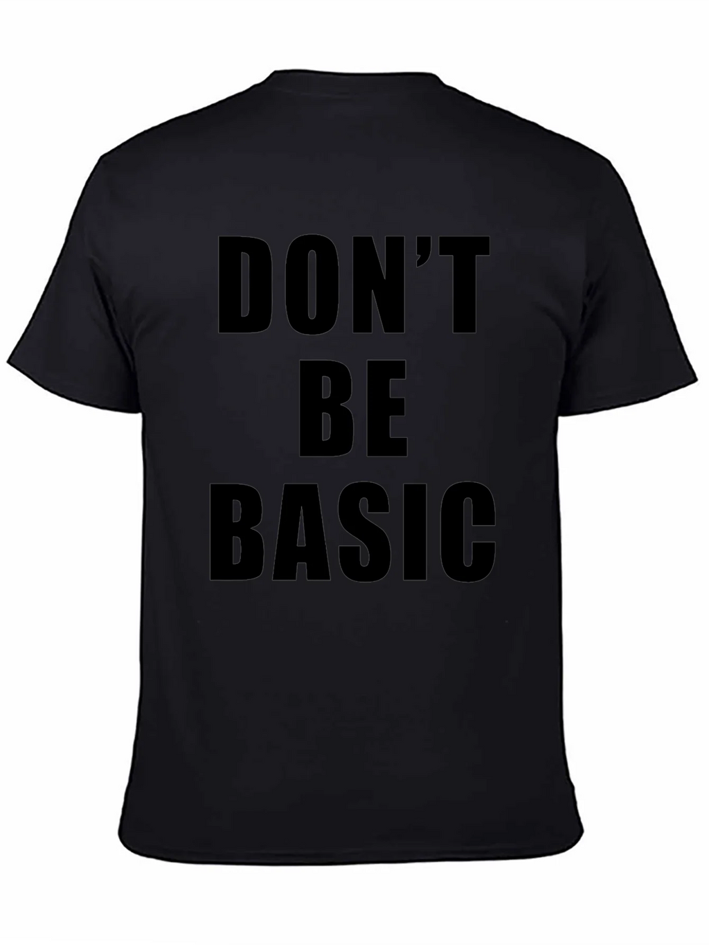 Dont Be Basic Graphic Tee - Black product image 4