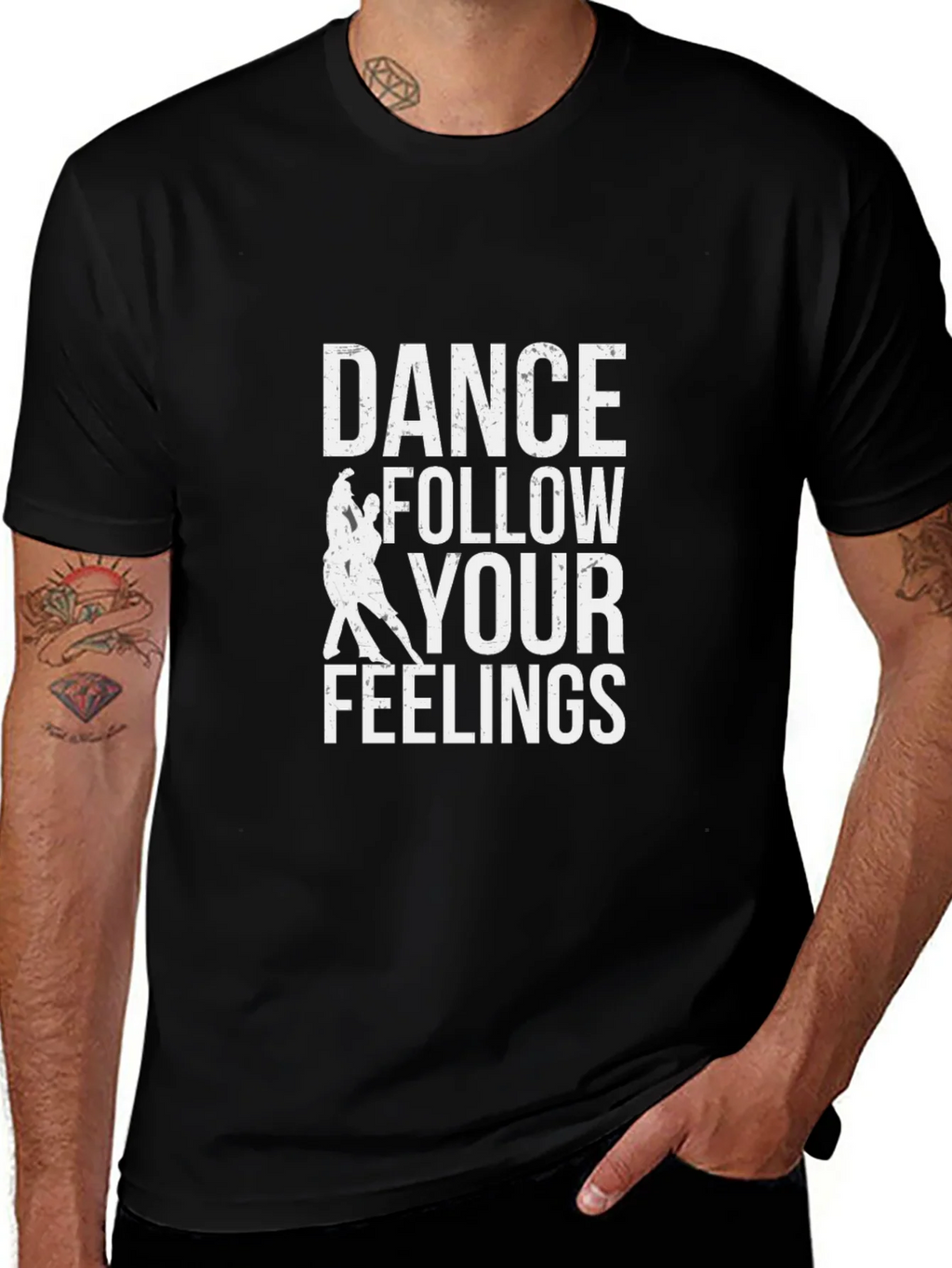 Dance Follow Your Feelings Graphic Tee product image 1