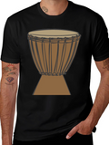 Drum Graphic T-Shirt - Musical Instrument Tee product image 1