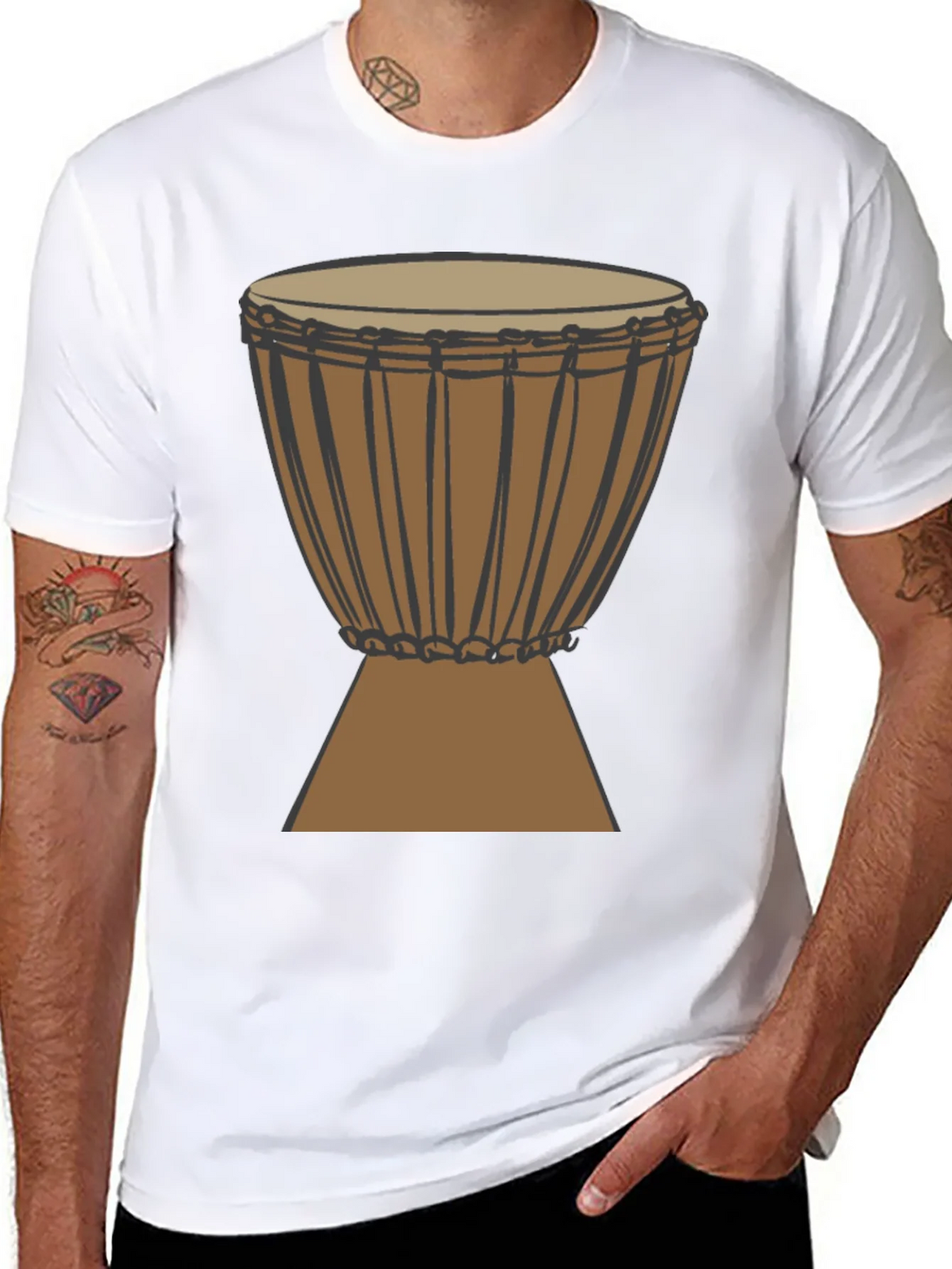 Drum Graphic T-Shirt - Musical Instrument Tee product image 10