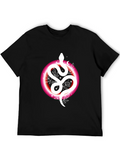 Lesbian Pride Snake Tee - Floral Serpent Shirt product image 1