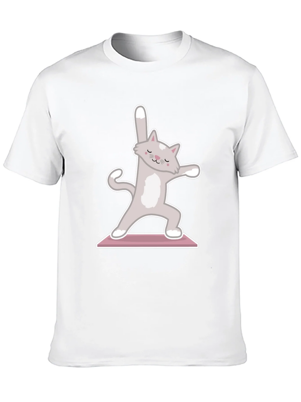 Yoga Cat T-Shirt - Zen Kitty Design product image 11