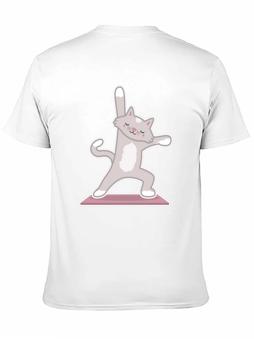 Yoga Cat T-Shirt - Zen Kitty Design product image 2