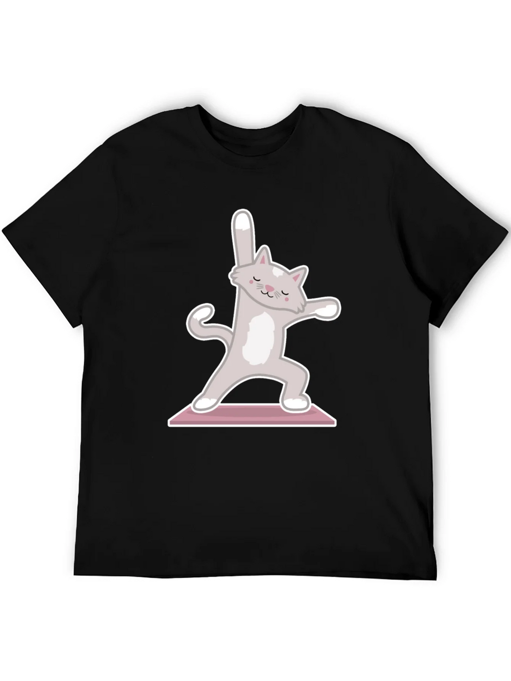 Yoga Cat T-Shirt - Zen Kitty Design product image 8