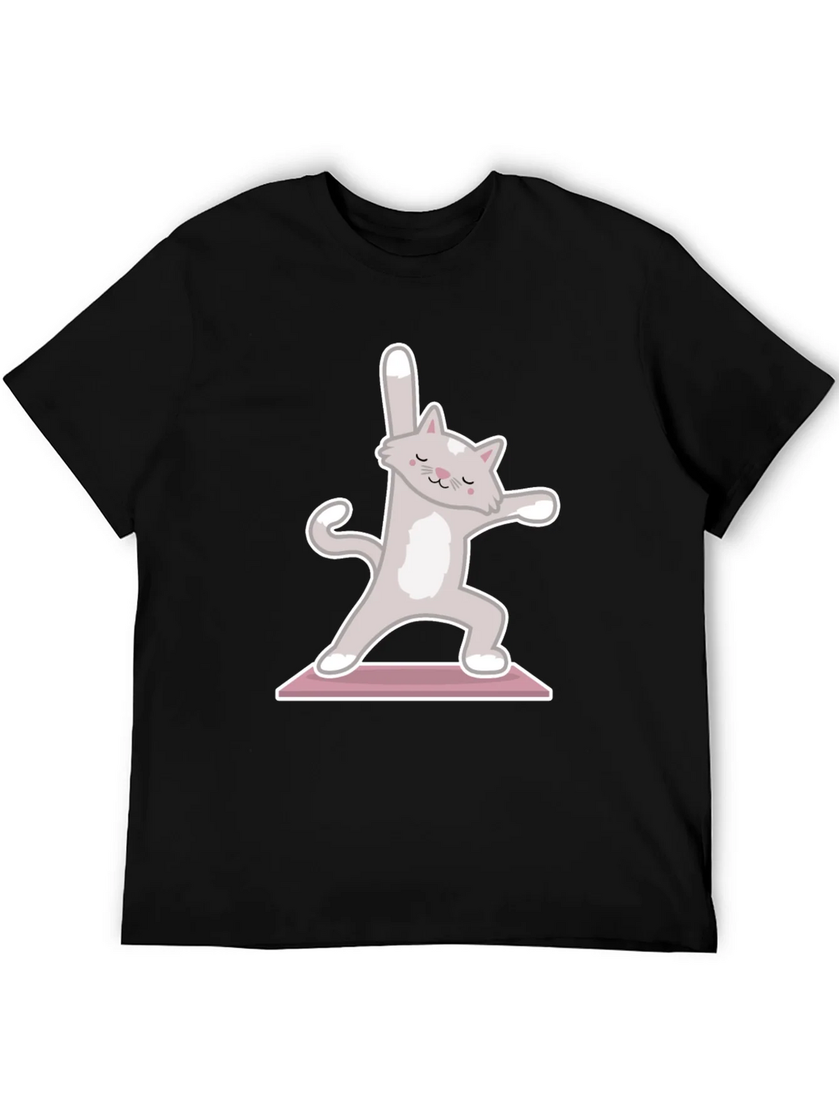 Yoga Cat T-Shirt - Zen Kitty Design product image 8