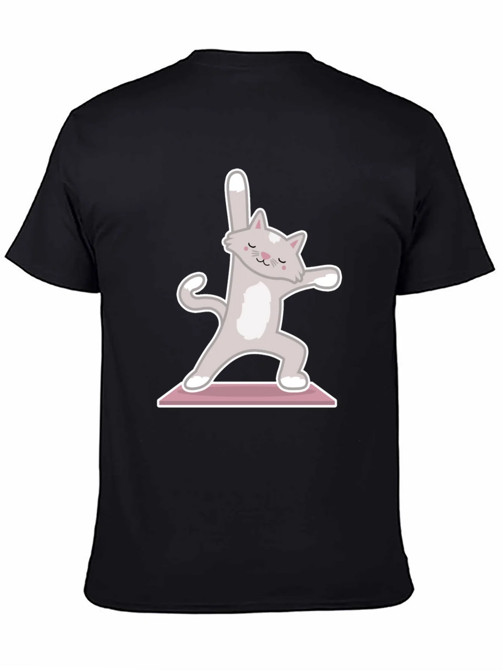 Yoga Cat T-Shirt - Zen Kitty Design product image 7