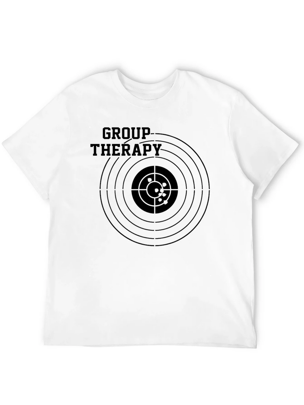 Group Therapy Target T-Shirt - Funny Graphic Tee product image 3