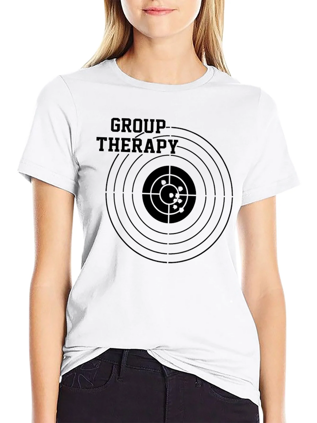 Group Therapy Target T-Shirt - Funny Graphic Tee product image 11
