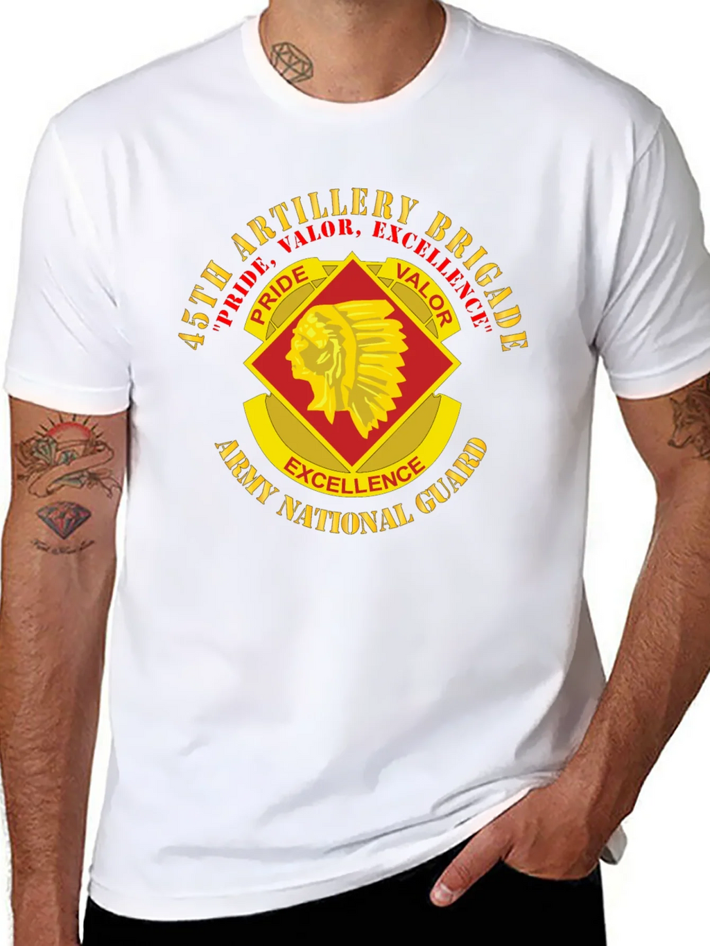45th Artillery Brigade Army National Guard T-Shirt product image 7