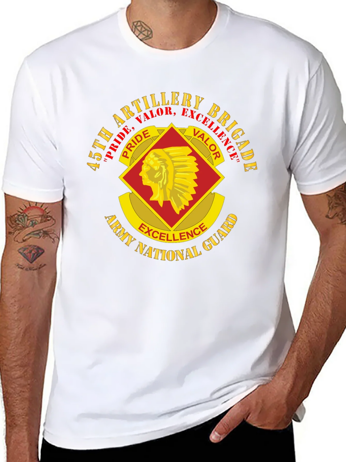 45th Artillery Brigade Army National Guard T-Shirt product image 7