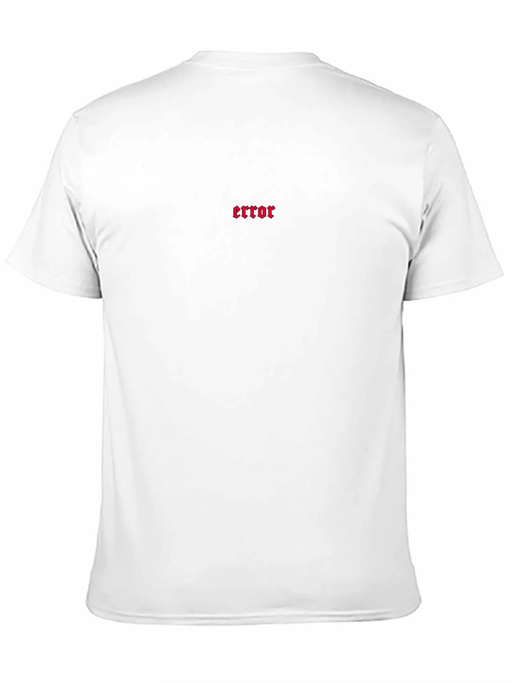 Error Graphic Tee - Black Cotton Comfort product image 2