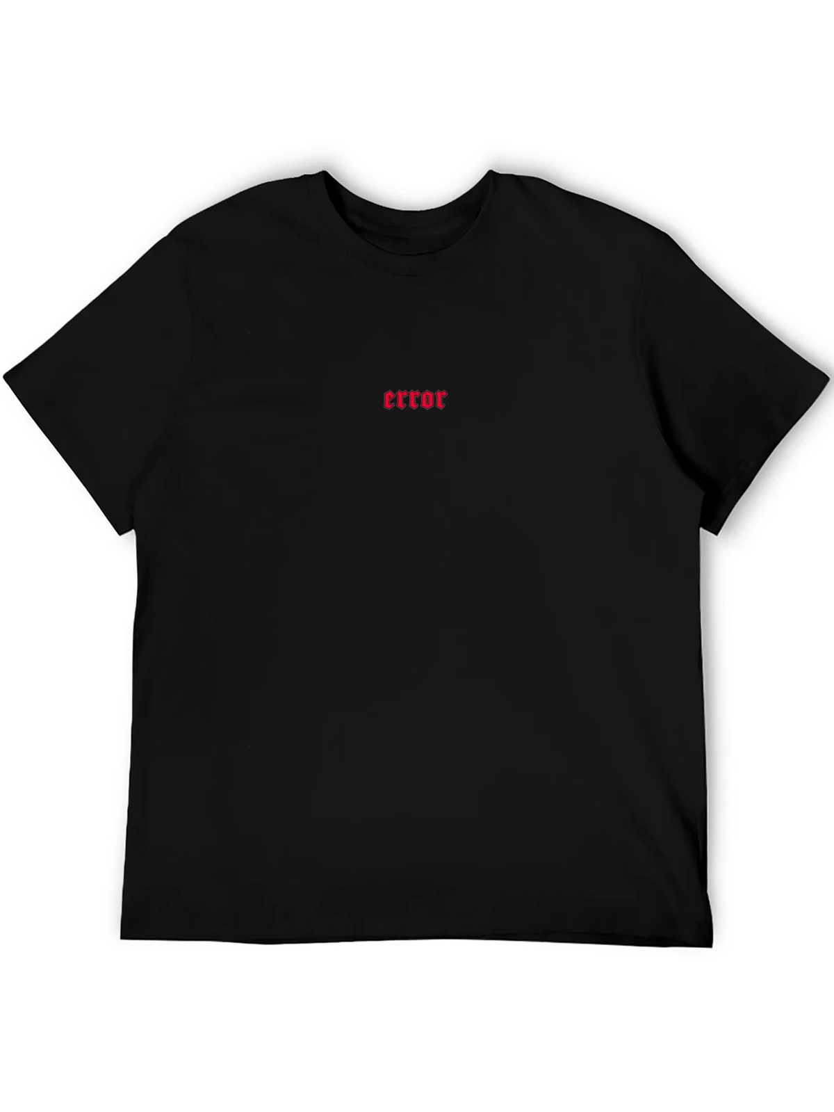 Error Graphic Tee - Black Cotton Comfort product image 8