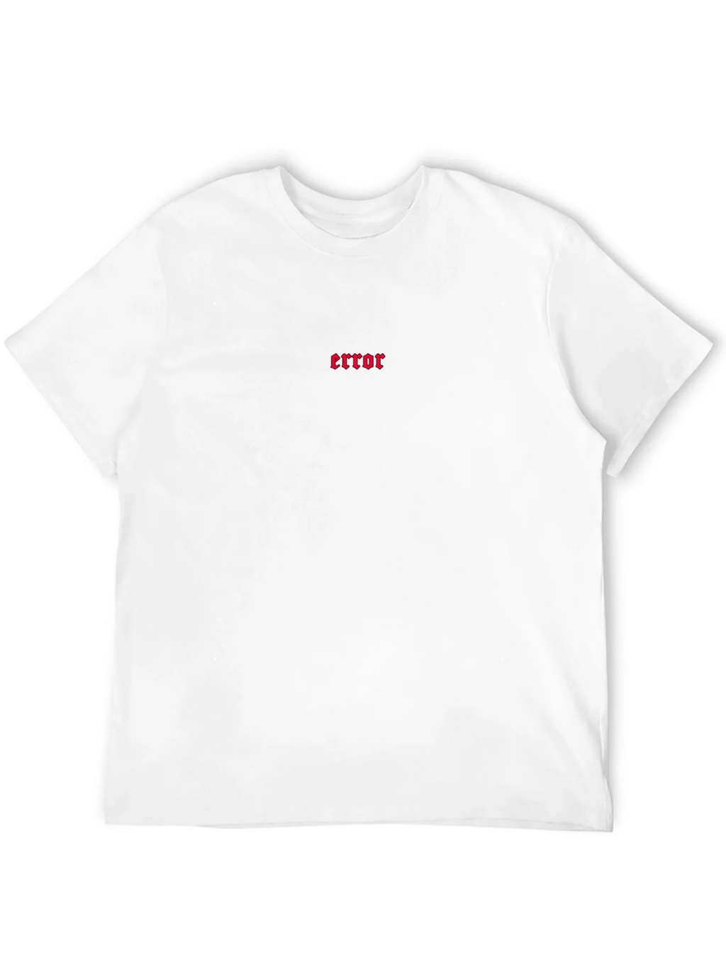 Error Graphic Tee - Black Cotton Comfort product image 3
