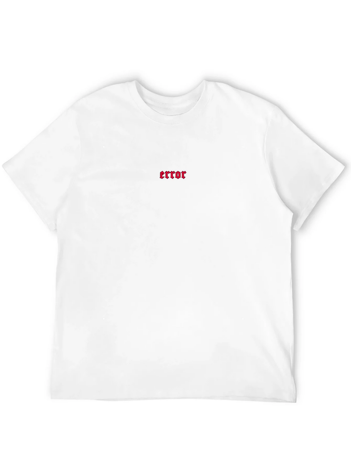 Error Graphic Tee - Black Cotton Comfort product image 3