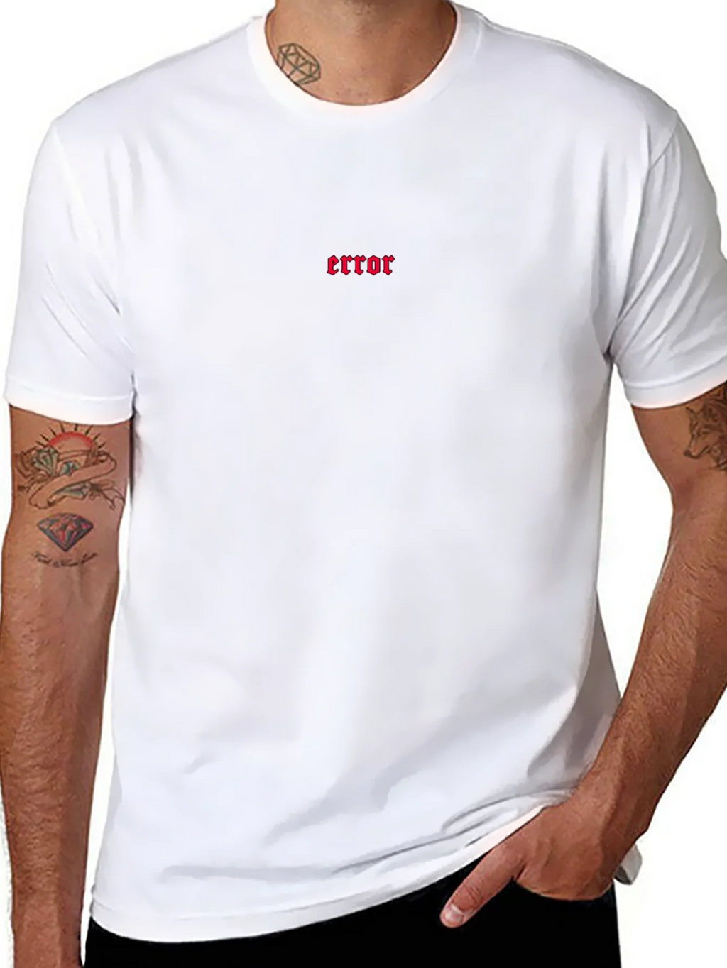 Error Graphic Tee - Black Cotton Comfort product image 10