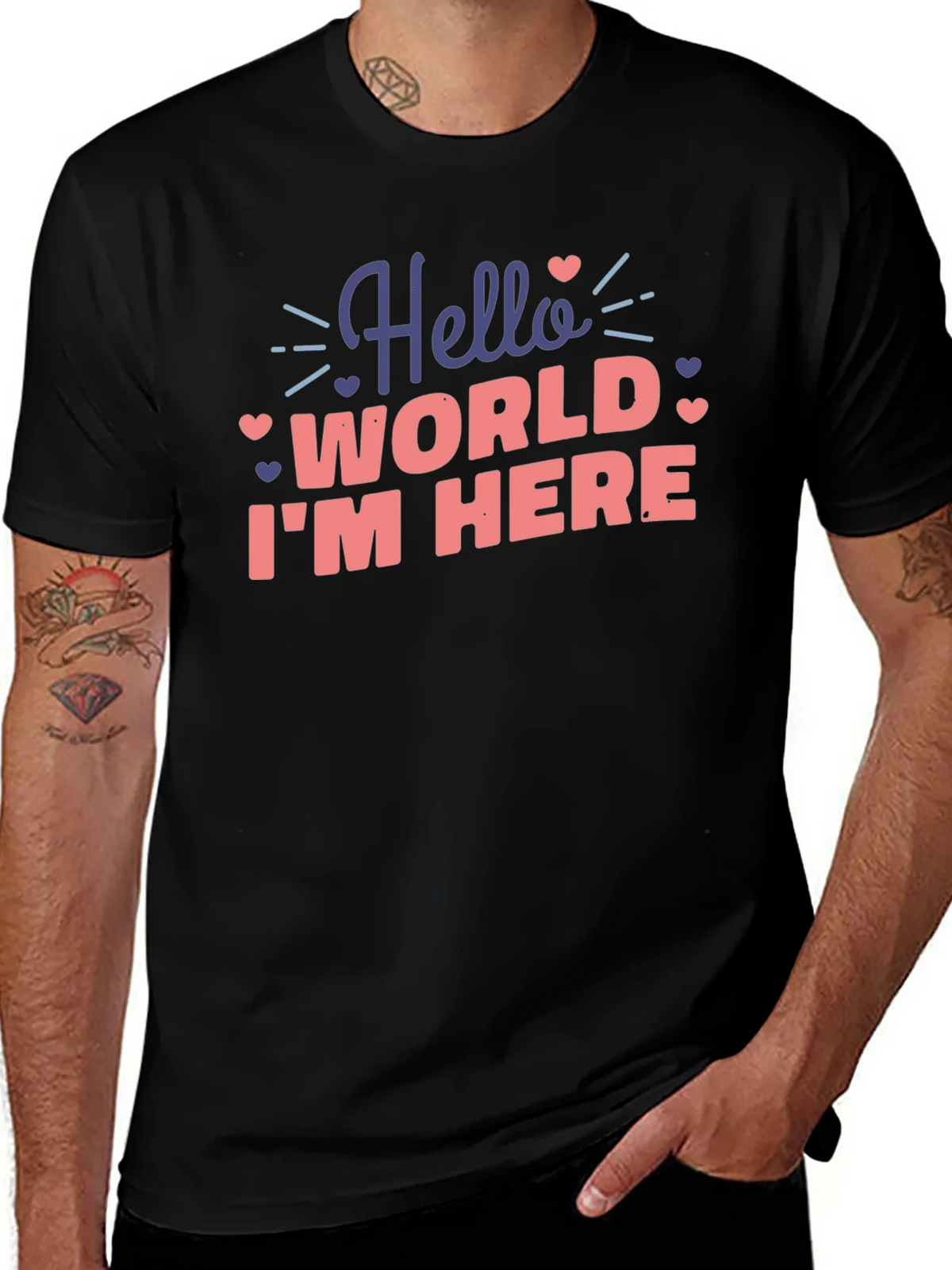 Hello World T-Shirt - Cute Graphic Tee product image 1